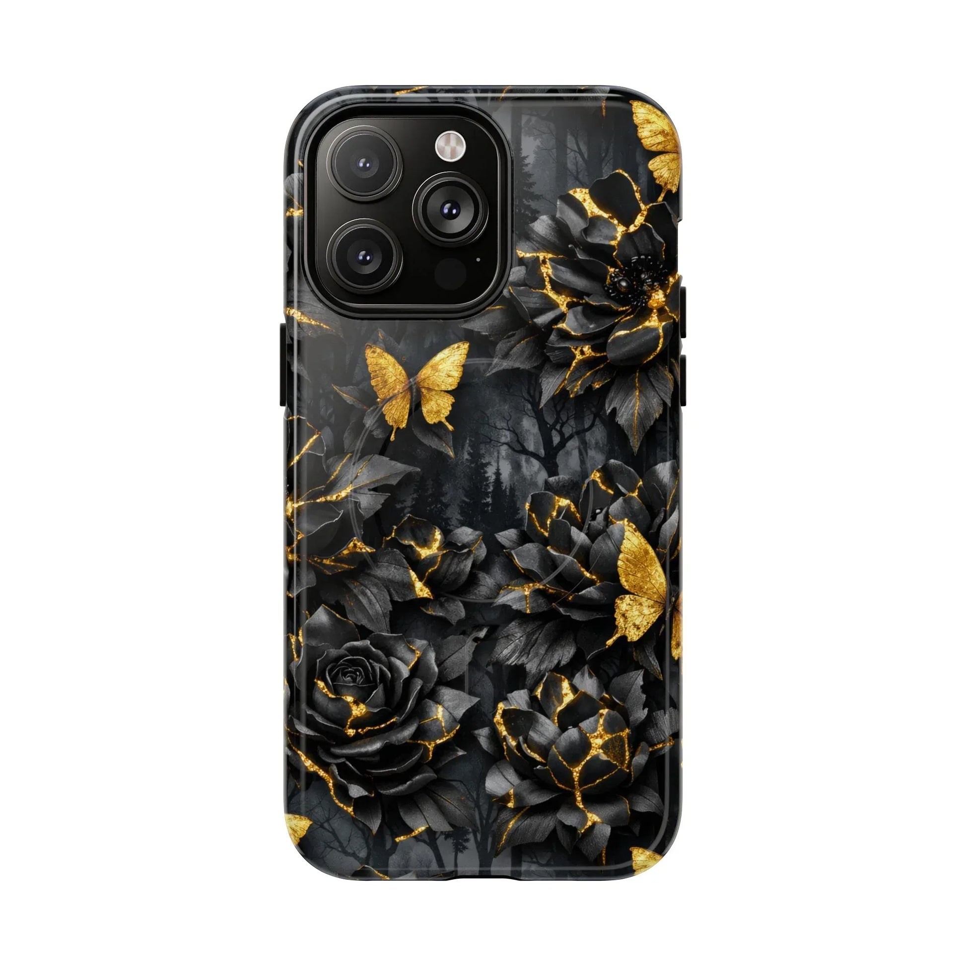 Kintsugi Garden Phone Case for iPhone 13-17 - KARARMDESIGN