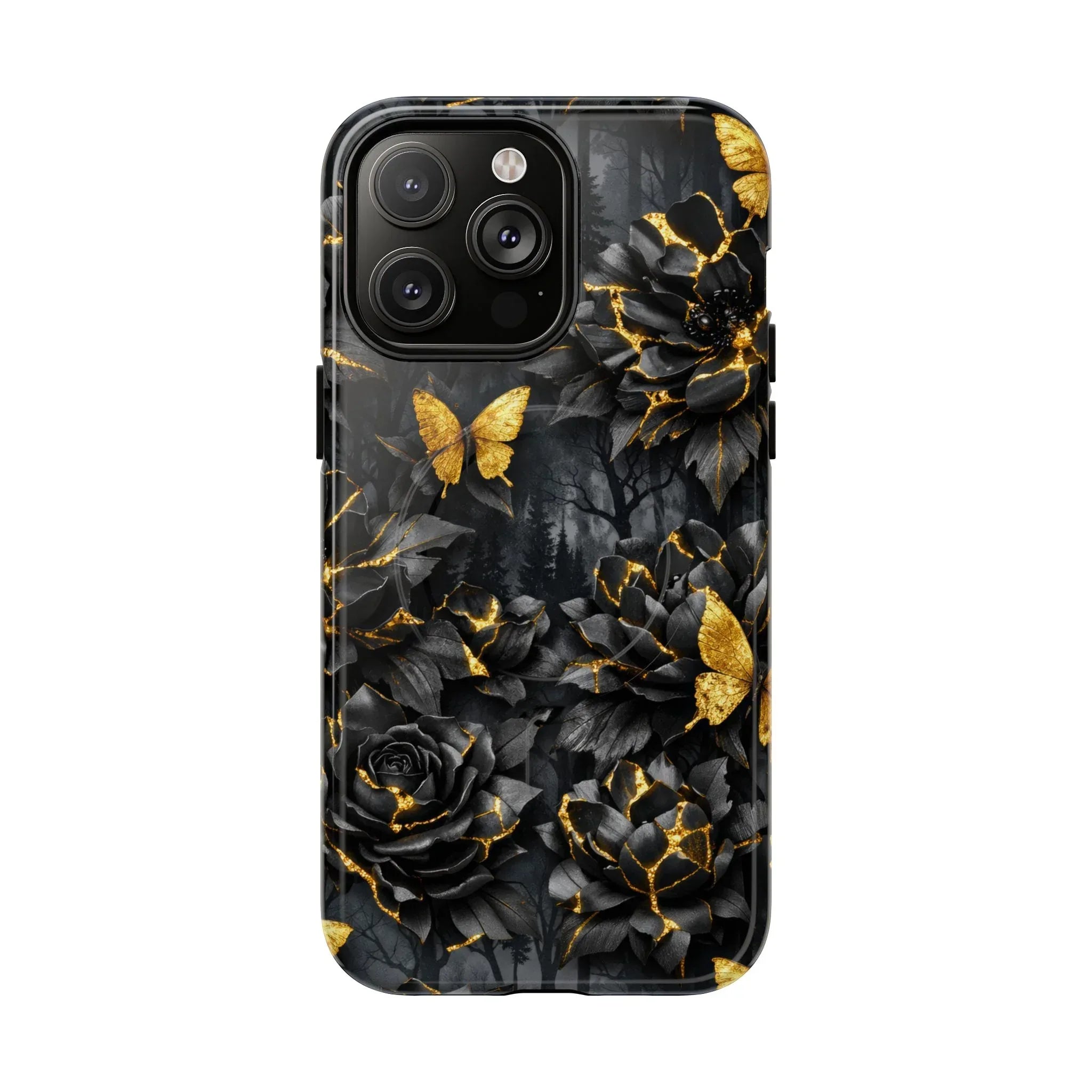 Kintsugi Garden Phone Case for iPhone 13-17 - KARARMDESIGN