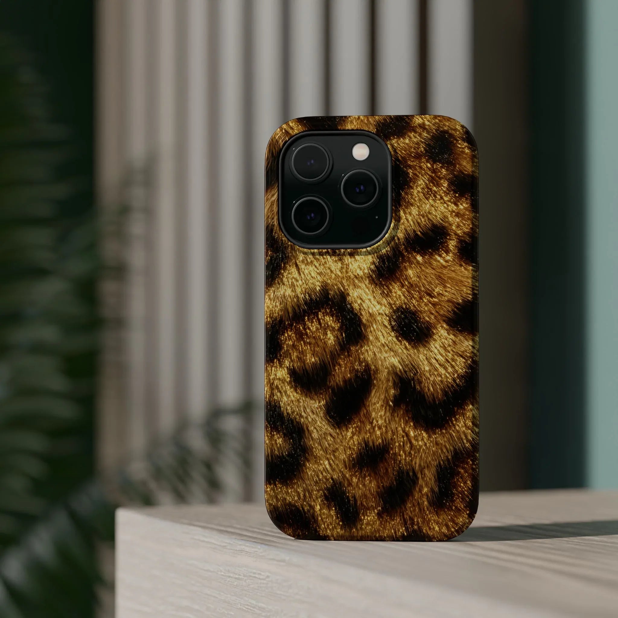 Leopard Print Phone Case for iPhone 13-17 - KARARMDESIGN