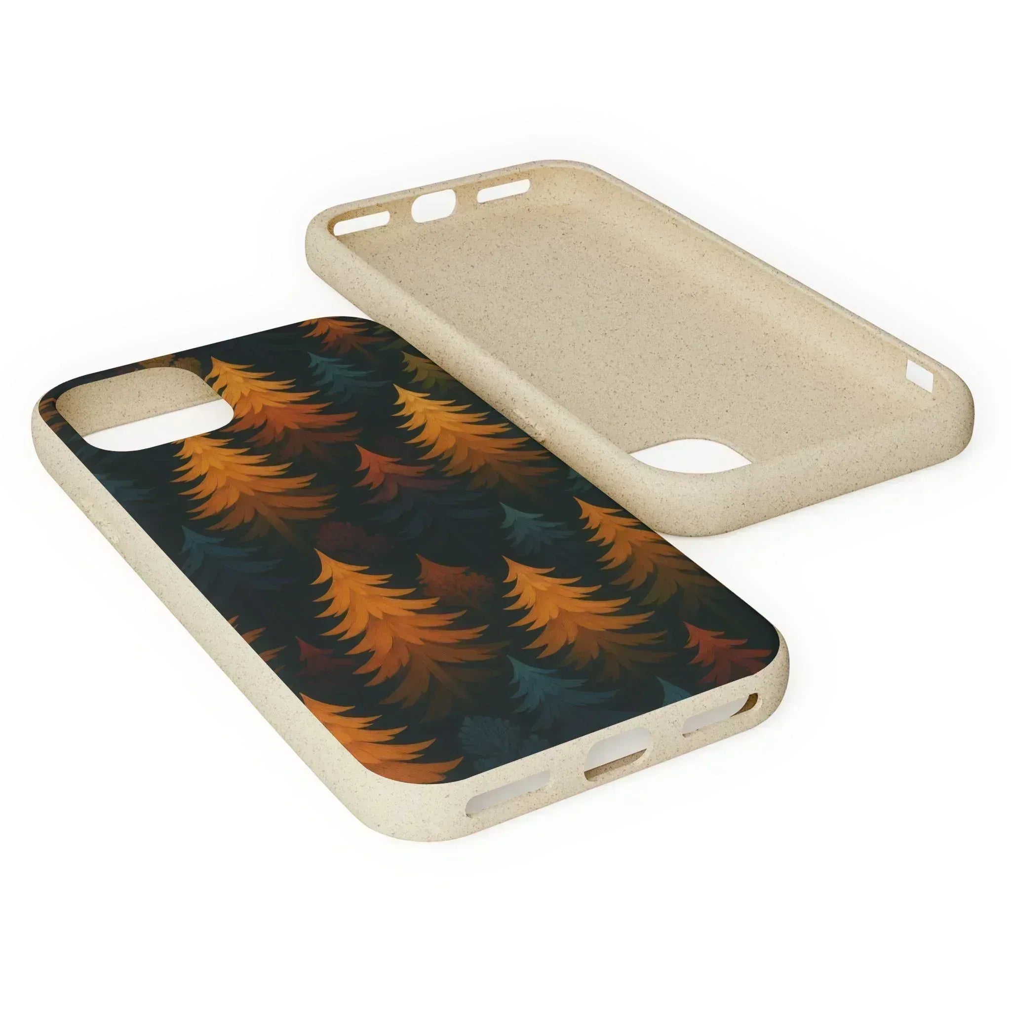 Eco Forest Biodegradable Phone Case for iPhone 11-16 and Galaxy S20-S22 - KARARMDESIGN