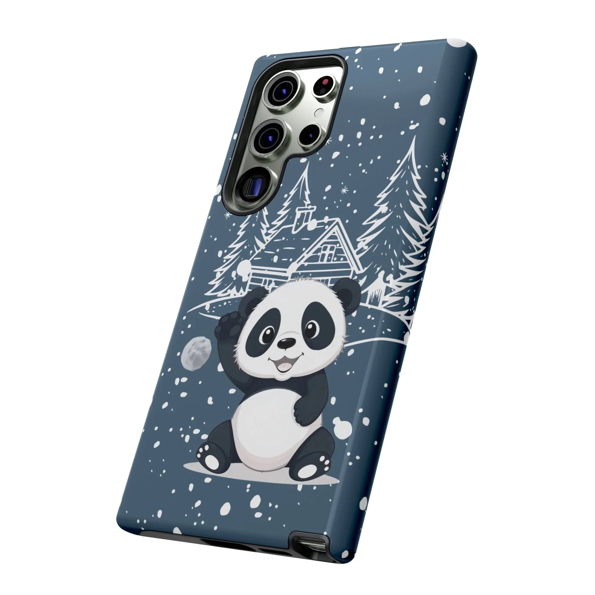 Cute Panda Phone Case for Samsung Galaxy and Google Pixel - KARARMDESIGN