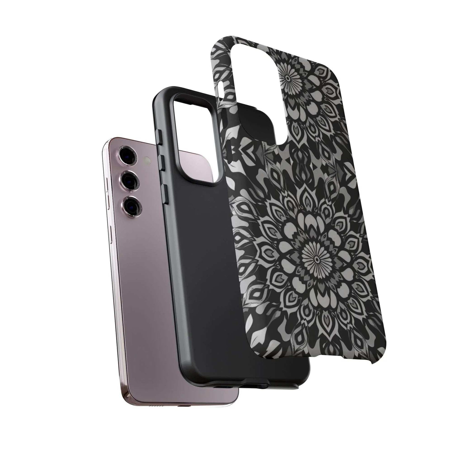 Mandala Phone Case for iPhone and Galaxy - KARARMDESIGN