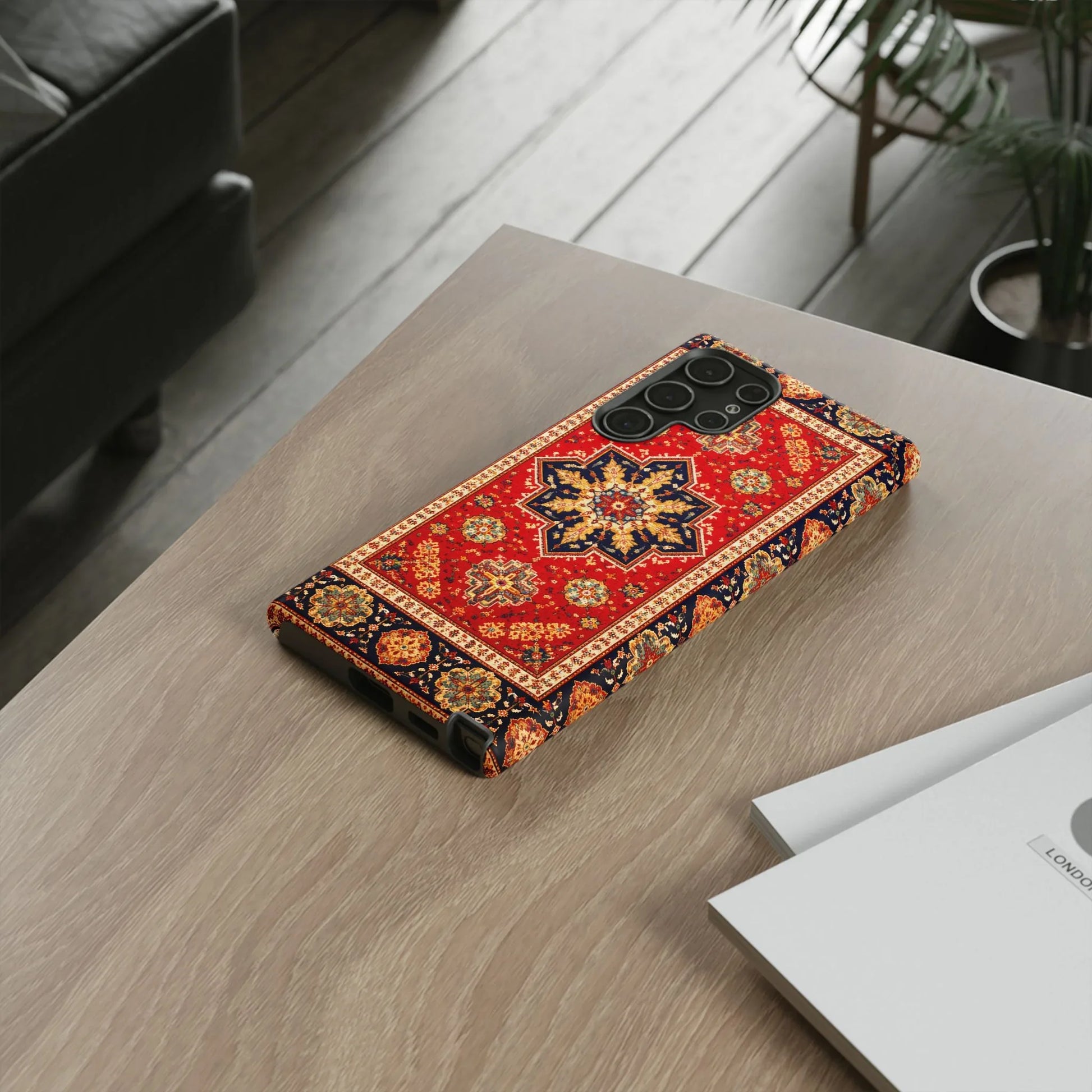 Armenian Carpet Design Phone Case for Galaxy and Pixel - KARARMDESIGN