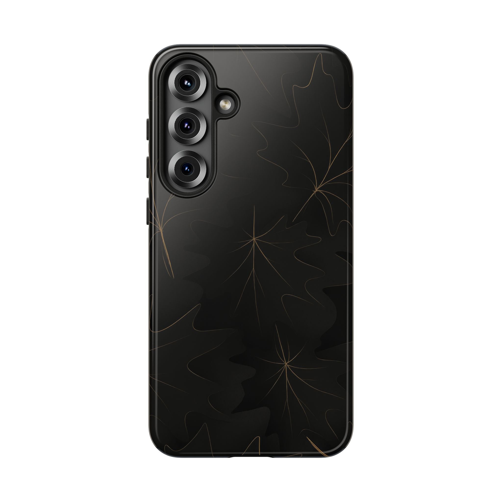 Luxury Fall Leaf Phone Case – Samsung Galaxy S20–S26 & Google Pixel 6-9
