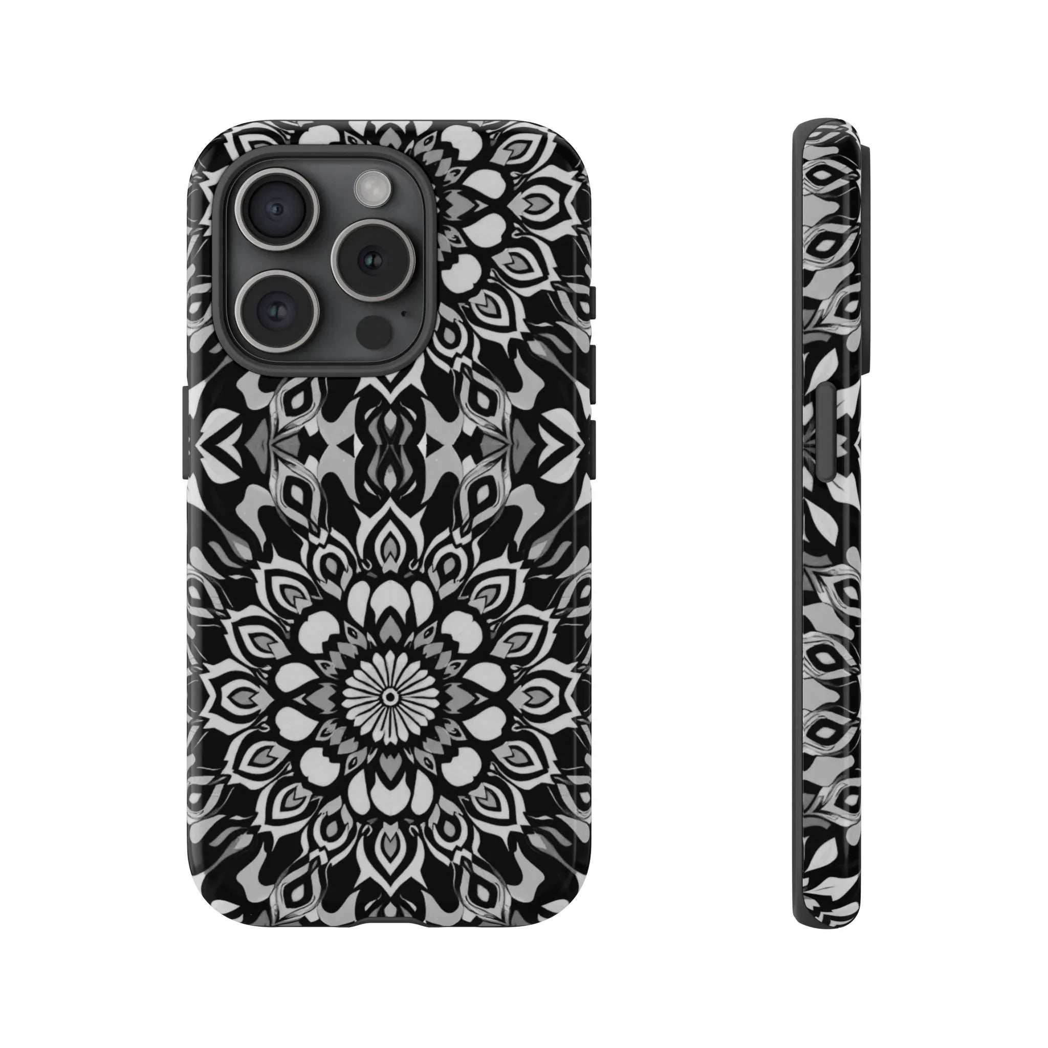 Mandala Phone Case for iPhone and Galaxy - KARARMDESIGN