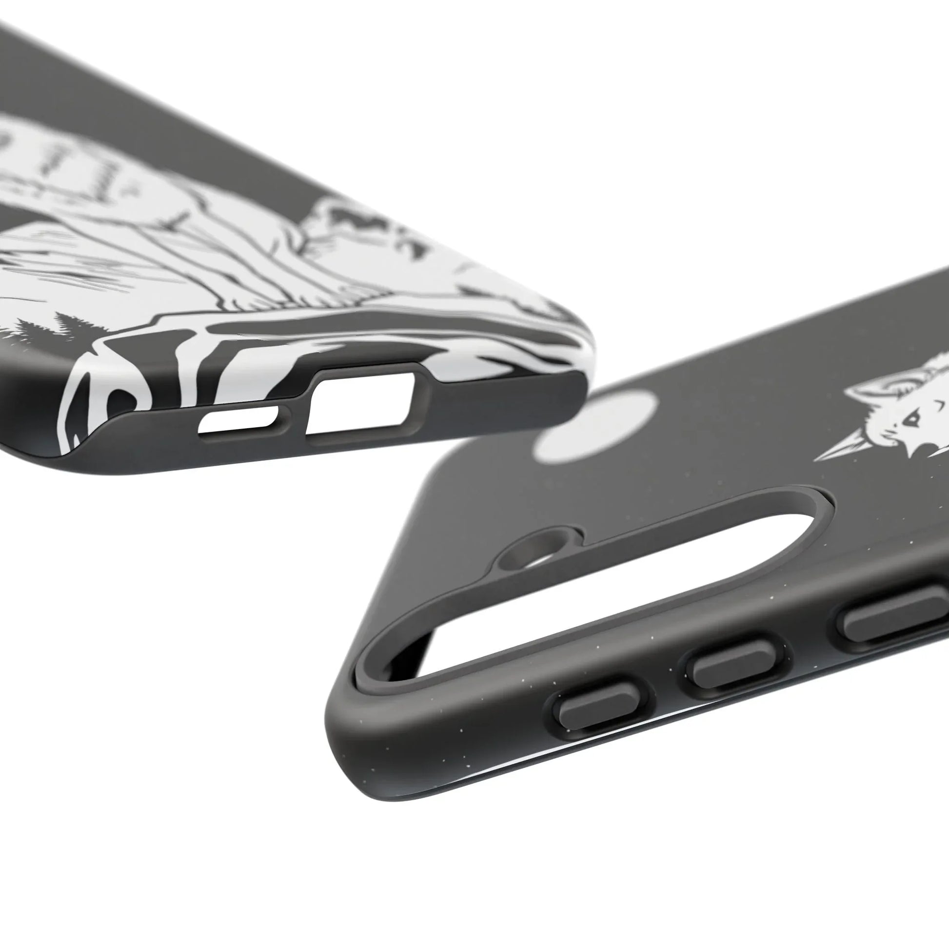 Majestic Wolf Phone Case for iPhone and Galaxy - KARARMDESIGN