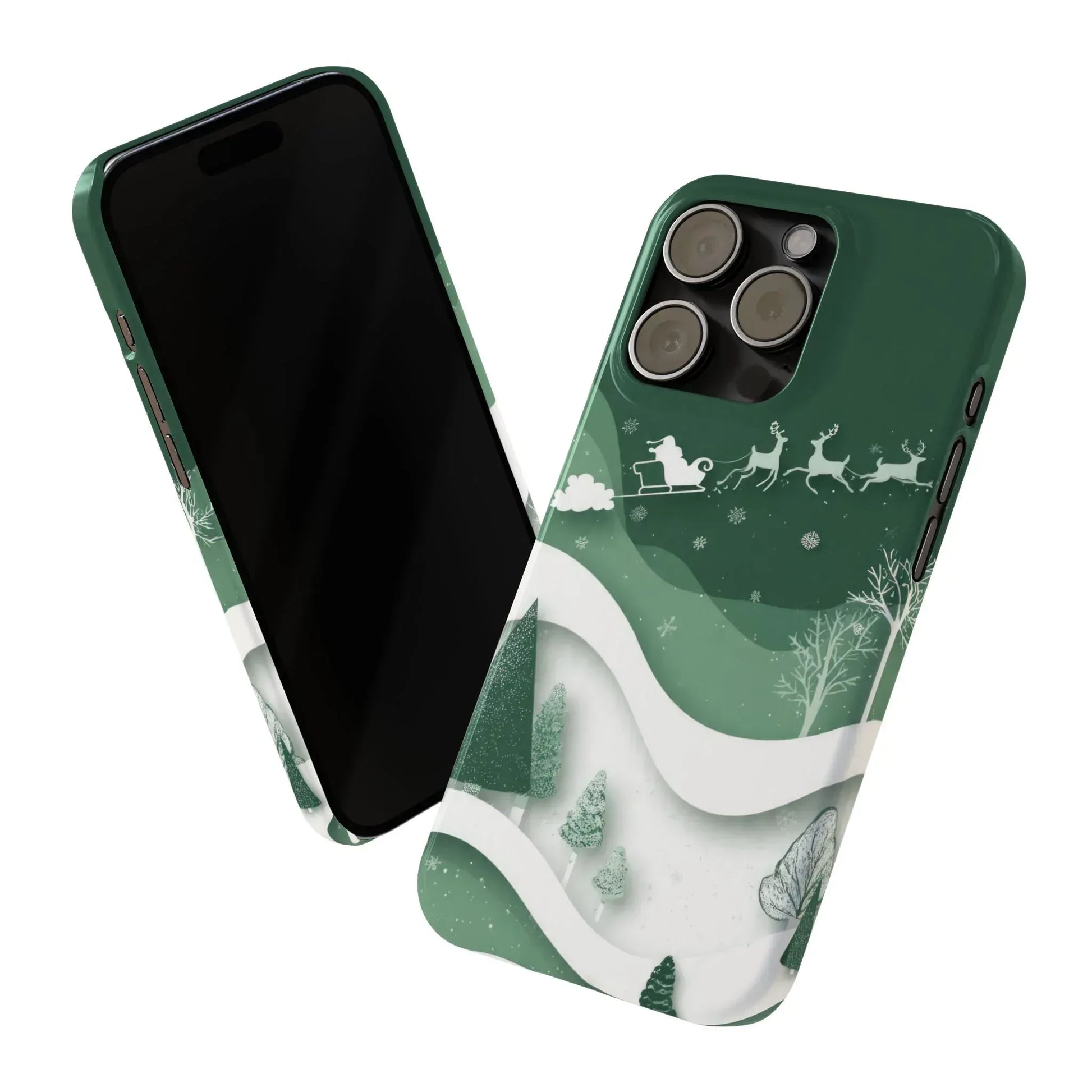 Evergreen Forest Phone Case for iPhone 11–17 - KARARMDESIGN
