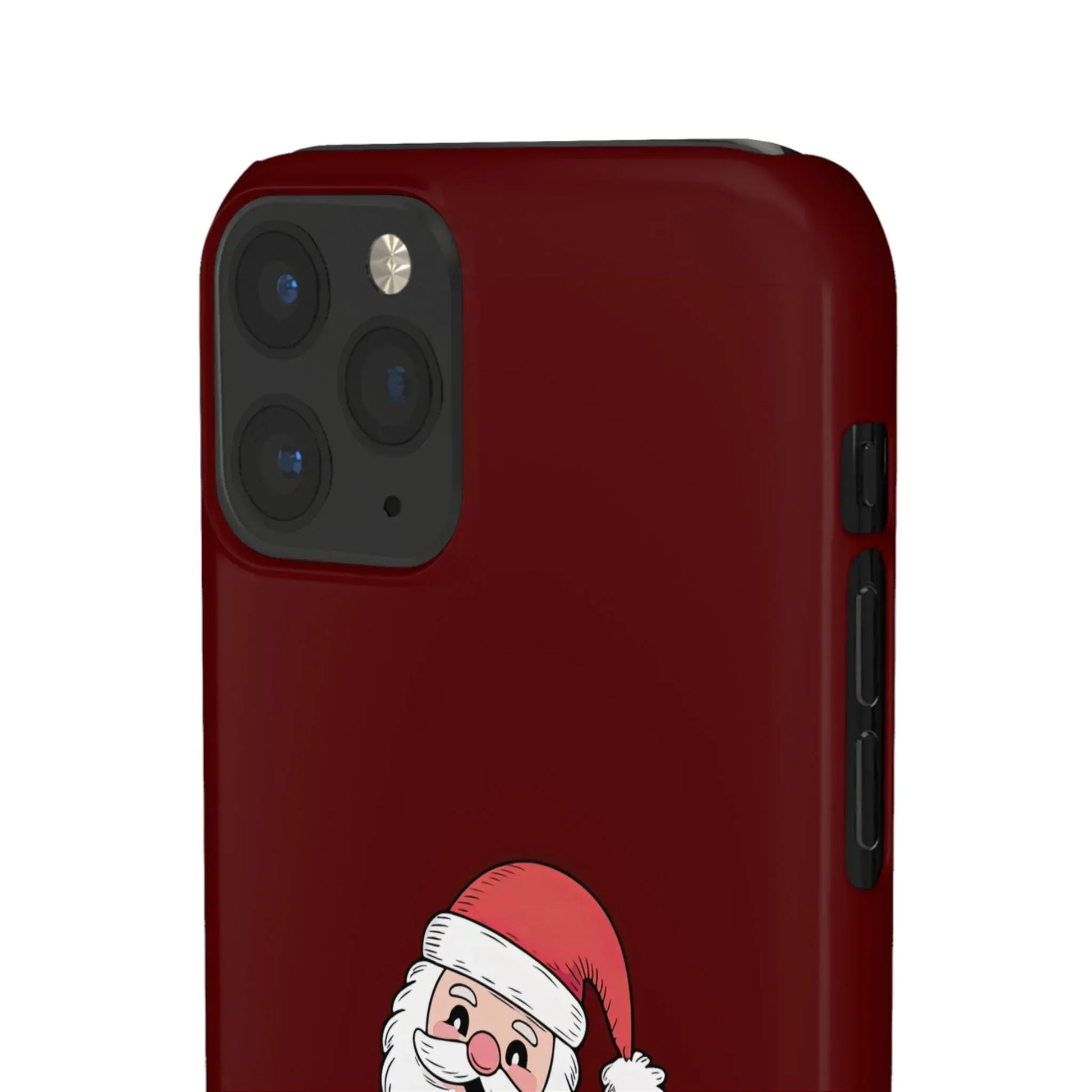 Crimson Claus Phone Case for iPhone 8-17 and Galaxy S20-S25 - KARARMDESIGN