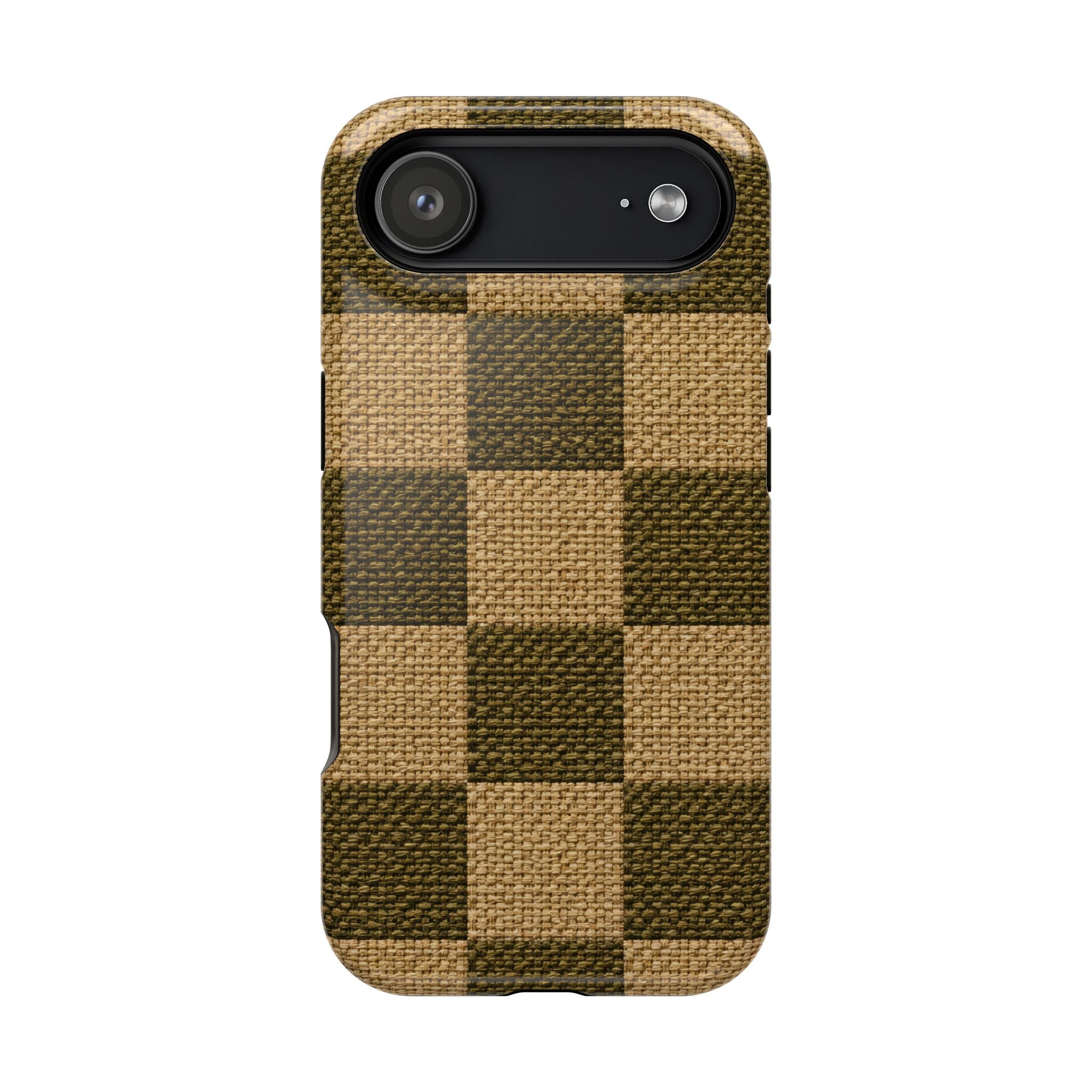 Rustic Woven Phone Case for iPhone 11-17 and Galaxy S22-S26