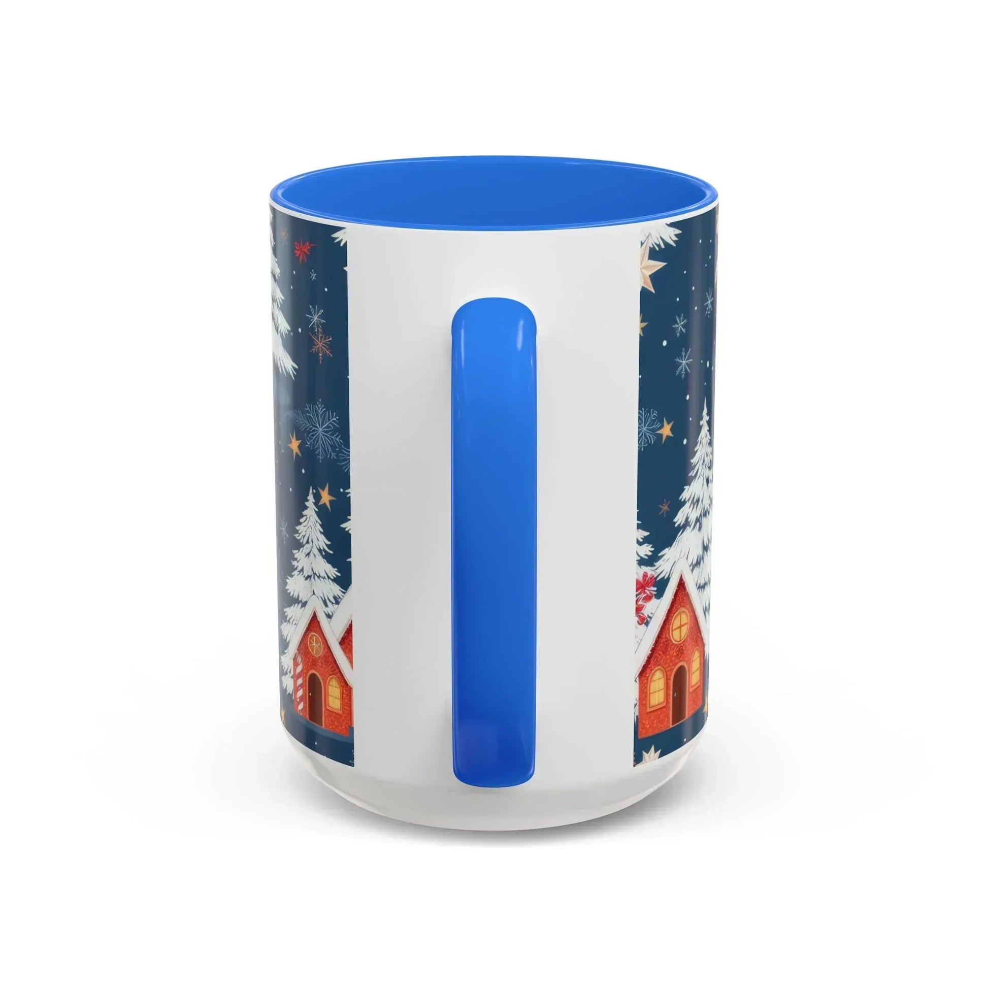 Dark Blue Christmas Mug - Colorful Mugs (11oz, 15oz) - KARARMDESIGN