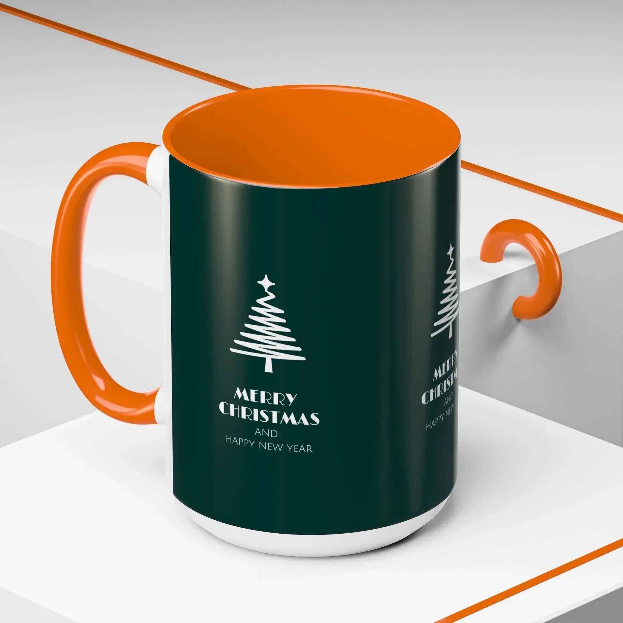 Holiday Mug - Accent Coffee Mug (11, 15oz) - KARARMDESIGN