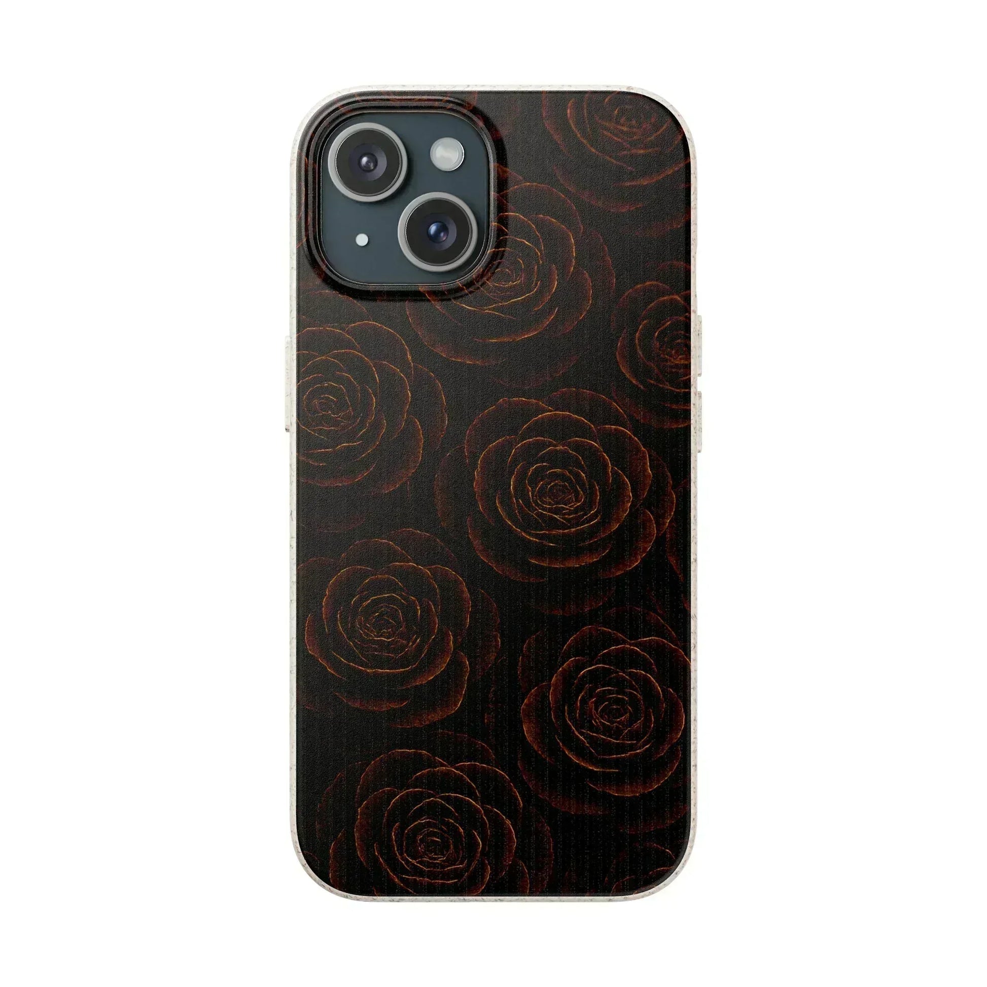 Wooden Roses Phone Case for iPhone 11-16 and Samsung Galaxy S20-S22 - KARARMDESIGN