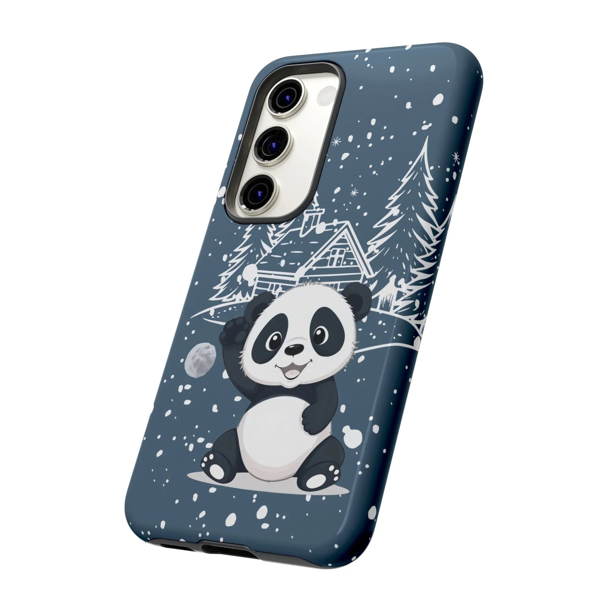 Cute Panda Phone Case for Samsung Galaxy and Google Pixel - KARARMDESIGN
