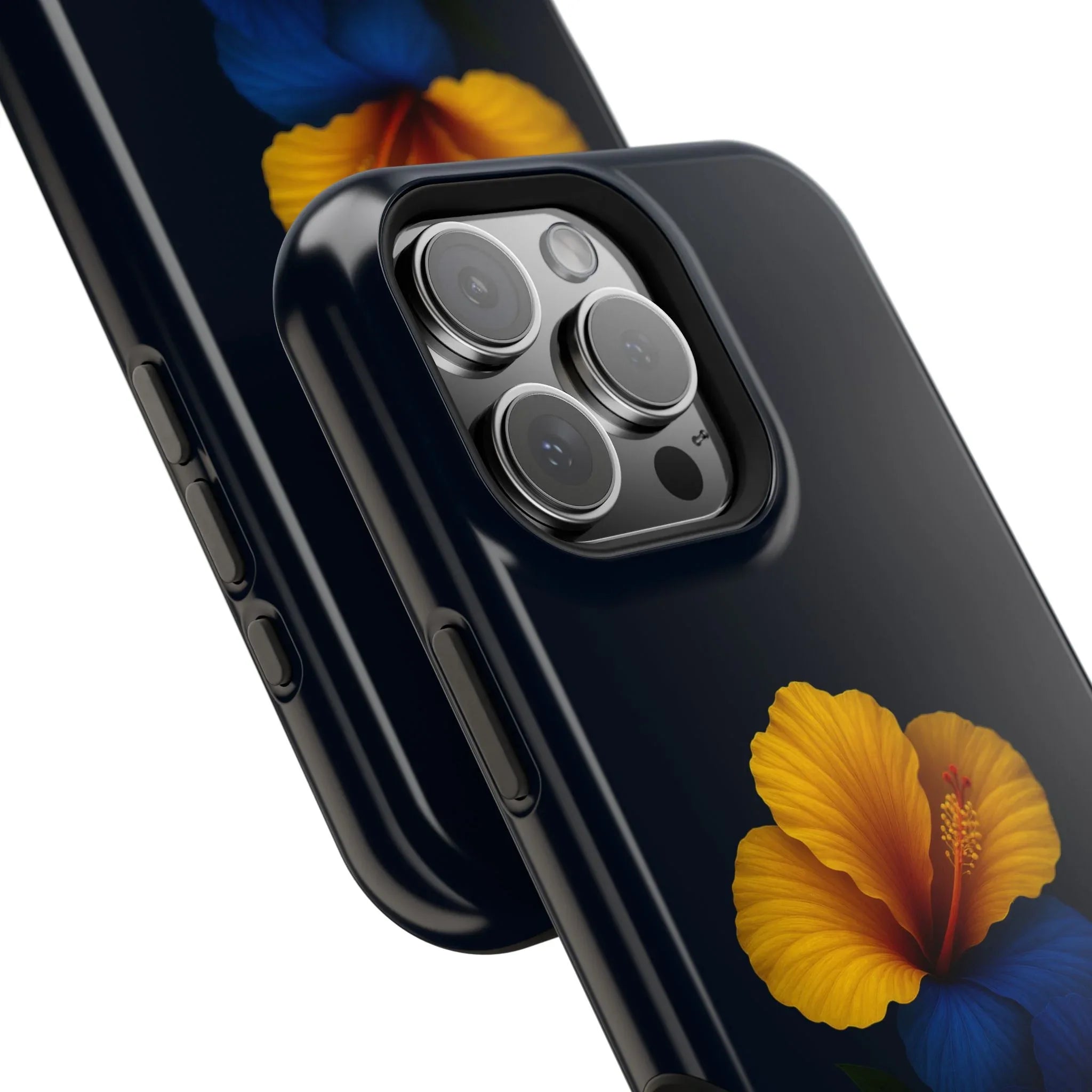 Elegant Hibiscus Phone Case for iPhone 11-17 and Galaxy S21-S22 - KARARMDESIGN