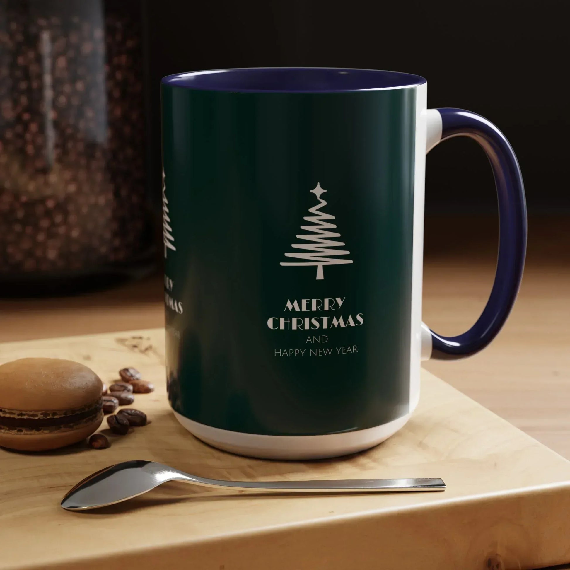 Holiday Mug - Accent Coffee Mug (11, 15oz) - KARARMDESIGN