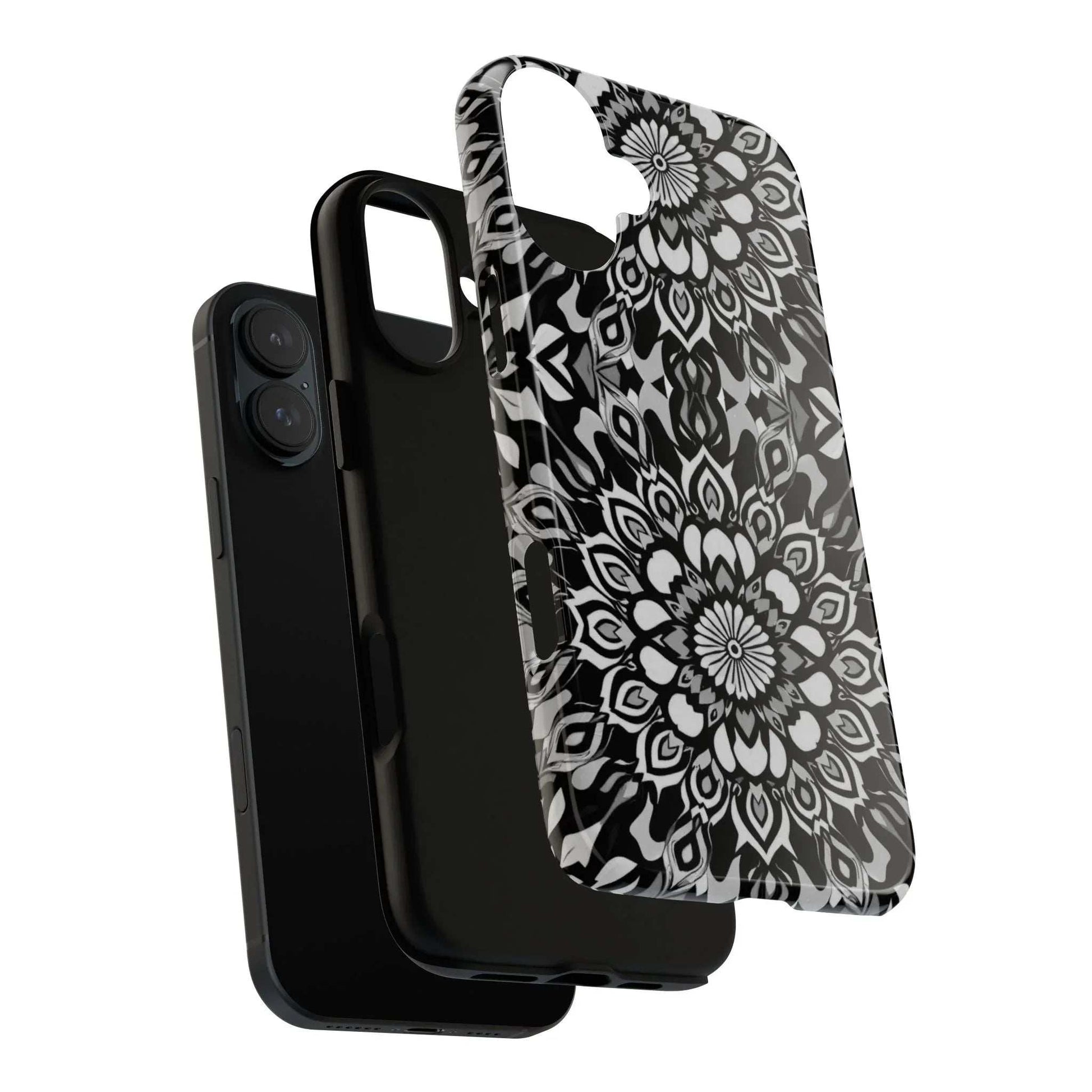 Mandala Phone Case for iPhone and Galaxy - KARARMDESIGN