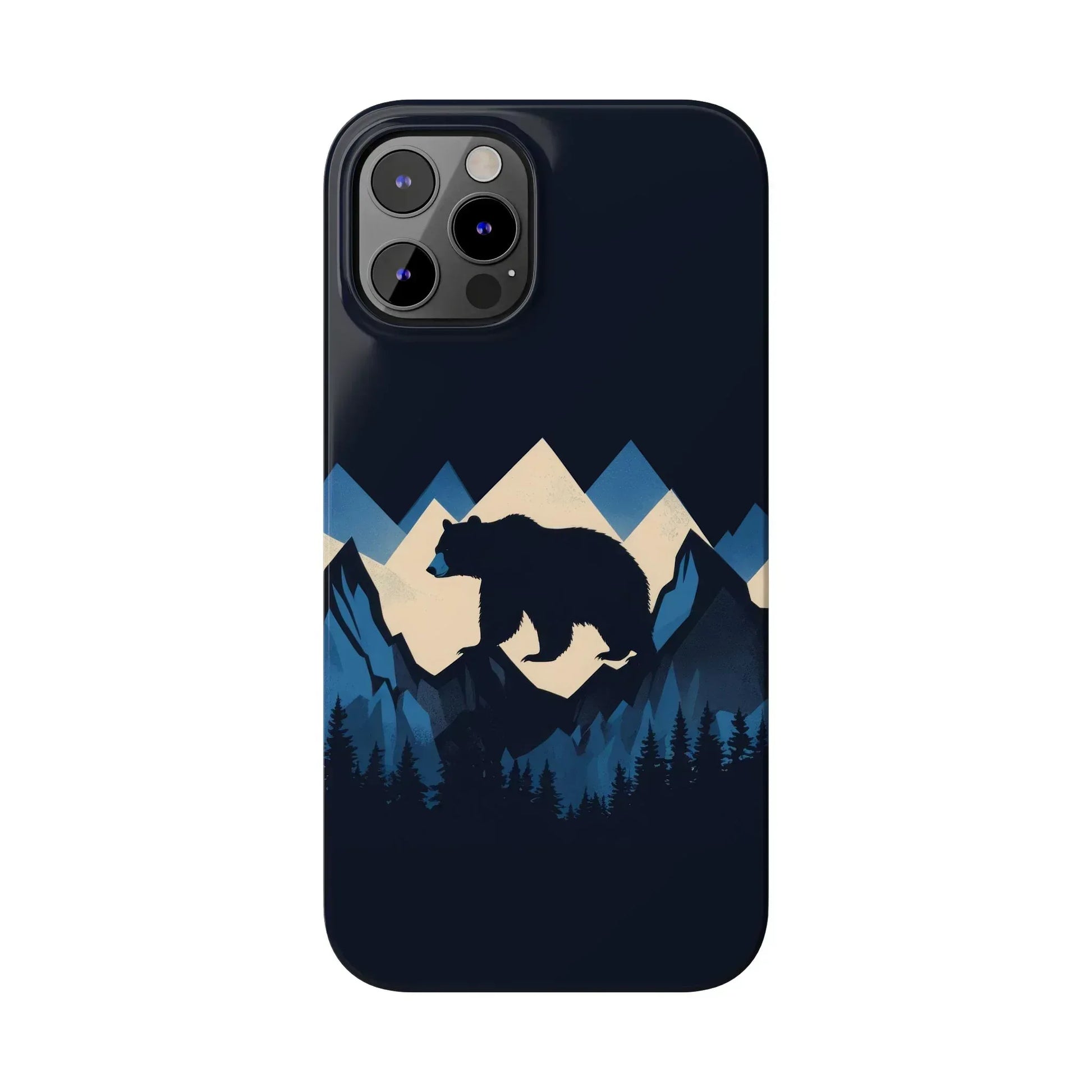 Wild Bear Phone Case for iPhone 11-17 - KARARMDESIGN