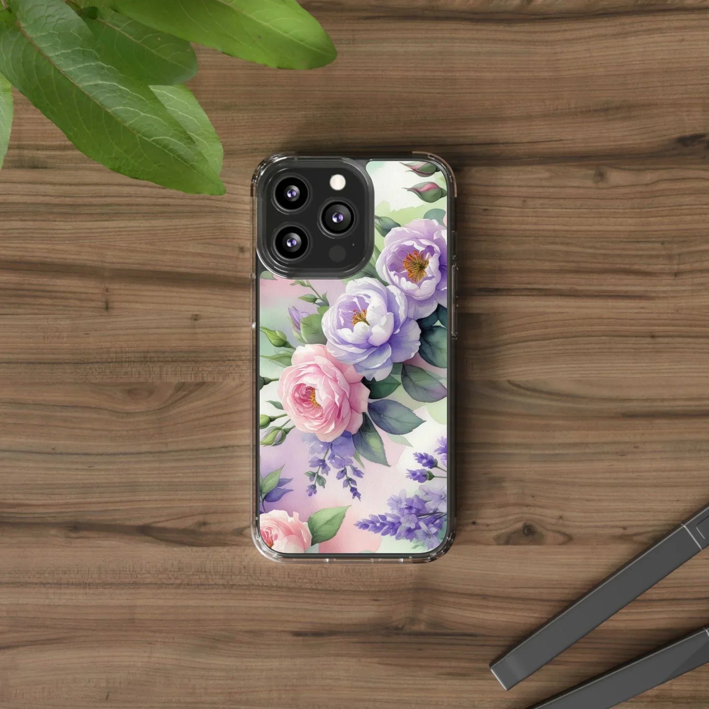 Clear Phone Case for iPhone 12-16 and Samsung Galaxy S21 Models - KarArmDesign