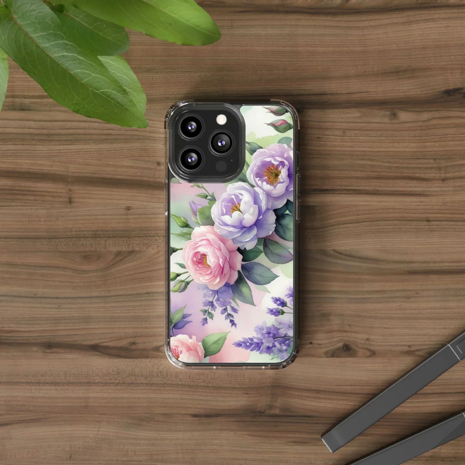 Clear Phone Case for iPhone 12-16 and Samsung Galaxy S21 Models - KarArmDesign