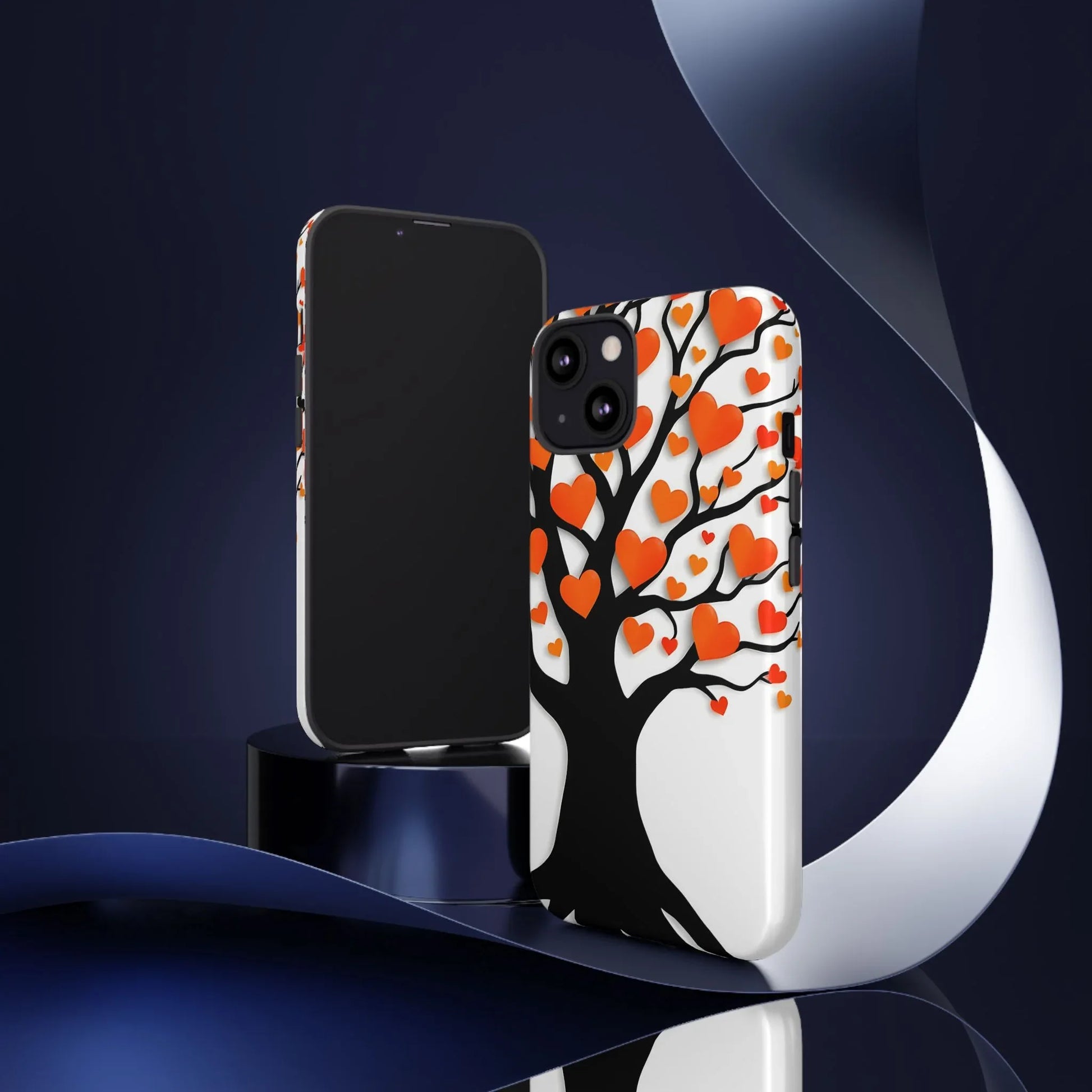 Heart Design Phone Case for iPhone 11–17 and Galaxy S20–S25 - KARARMDESIGN