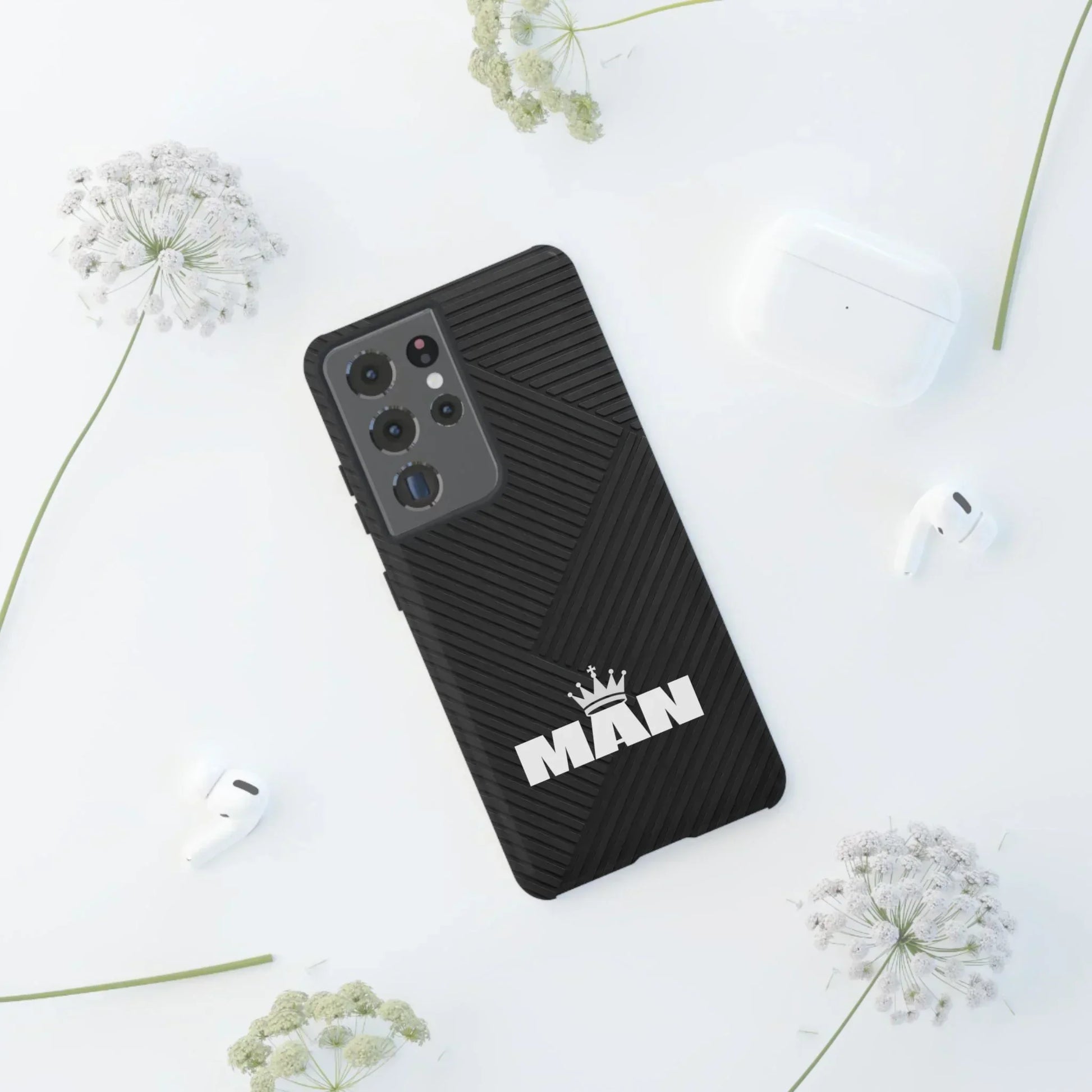 MAN Logo Phone Case for Samsung Galaxy S10-S25 Models - KarArmDesign