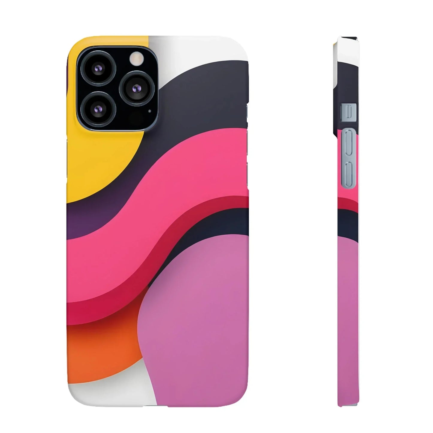 Abstract Phone Case for iPhone 7-16 and Samsung Galaxy S10-S25 Models - KarArmDesign