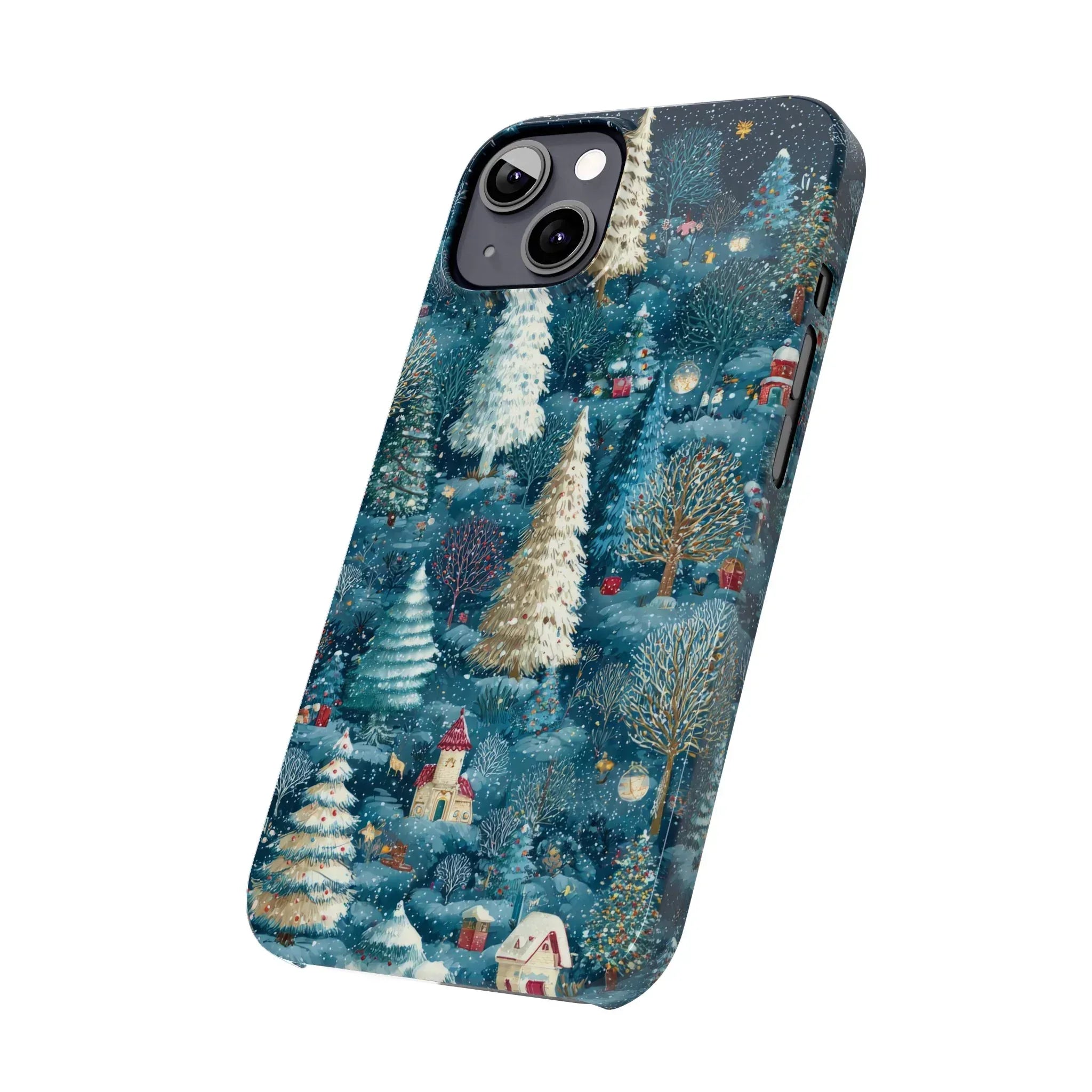 Frosty Forest Phone Case for iPhone 11-17 - KARARMDESIGN