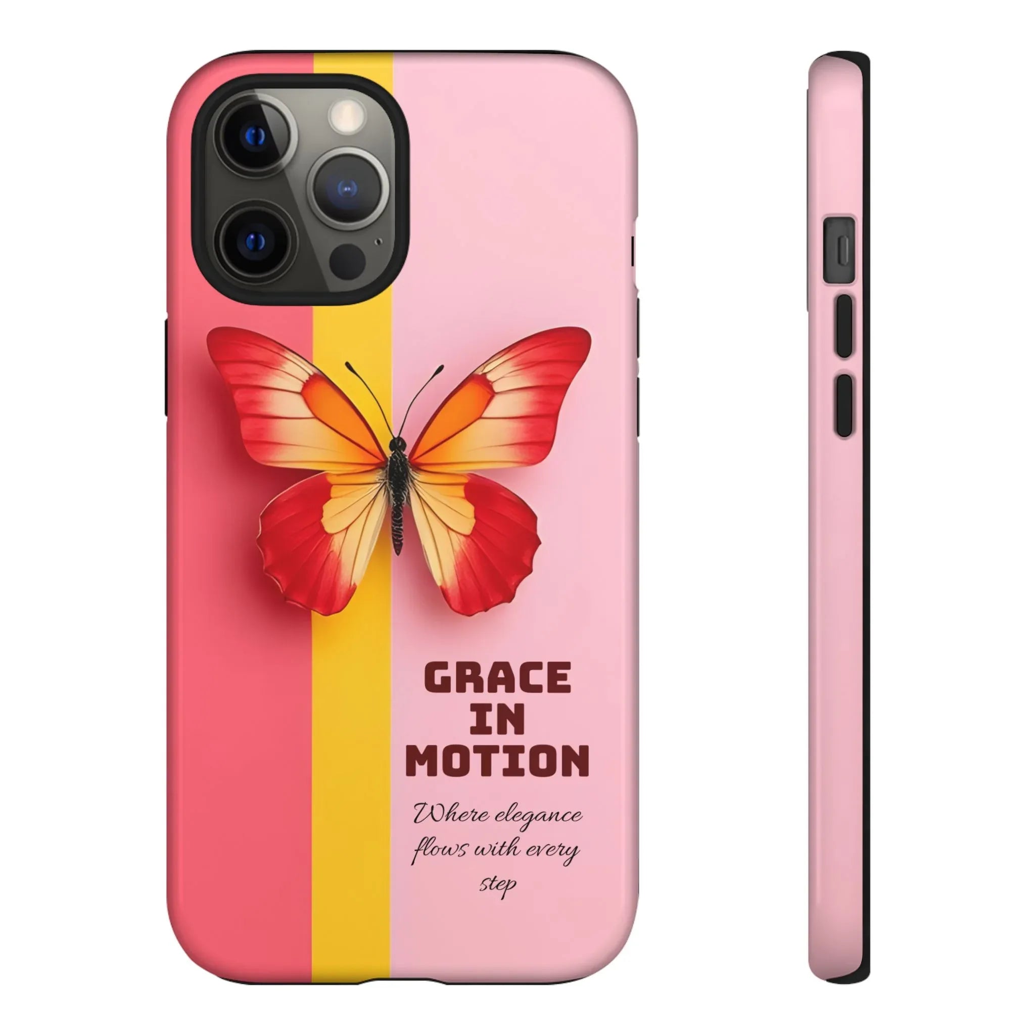 Grace in Motion – Elegant Phone Case for iPhone, Galaxy & Pixel - KARARMDESIGN