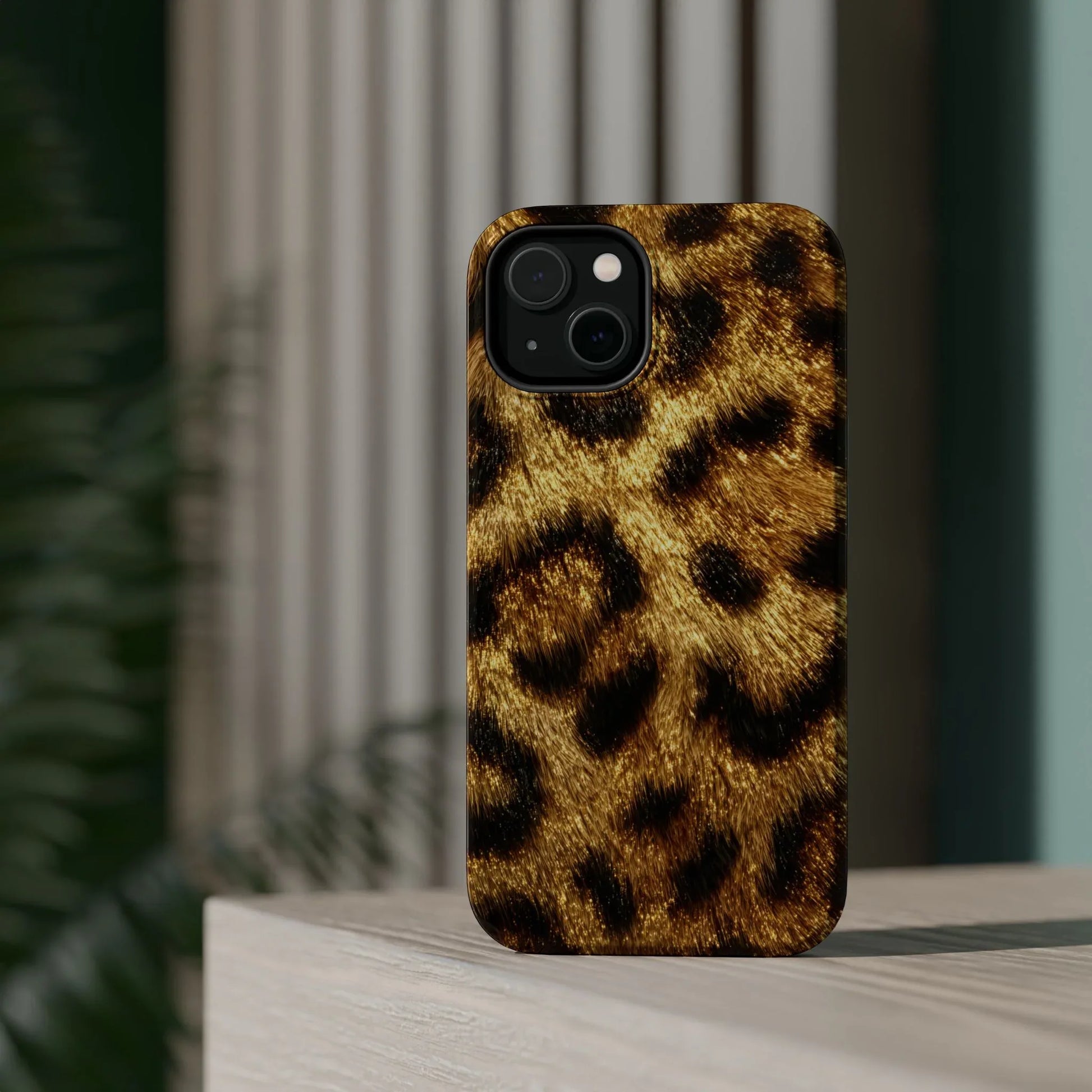 Leopard Print Phone Case for iPhone 13-17 - KARARMDESIGN