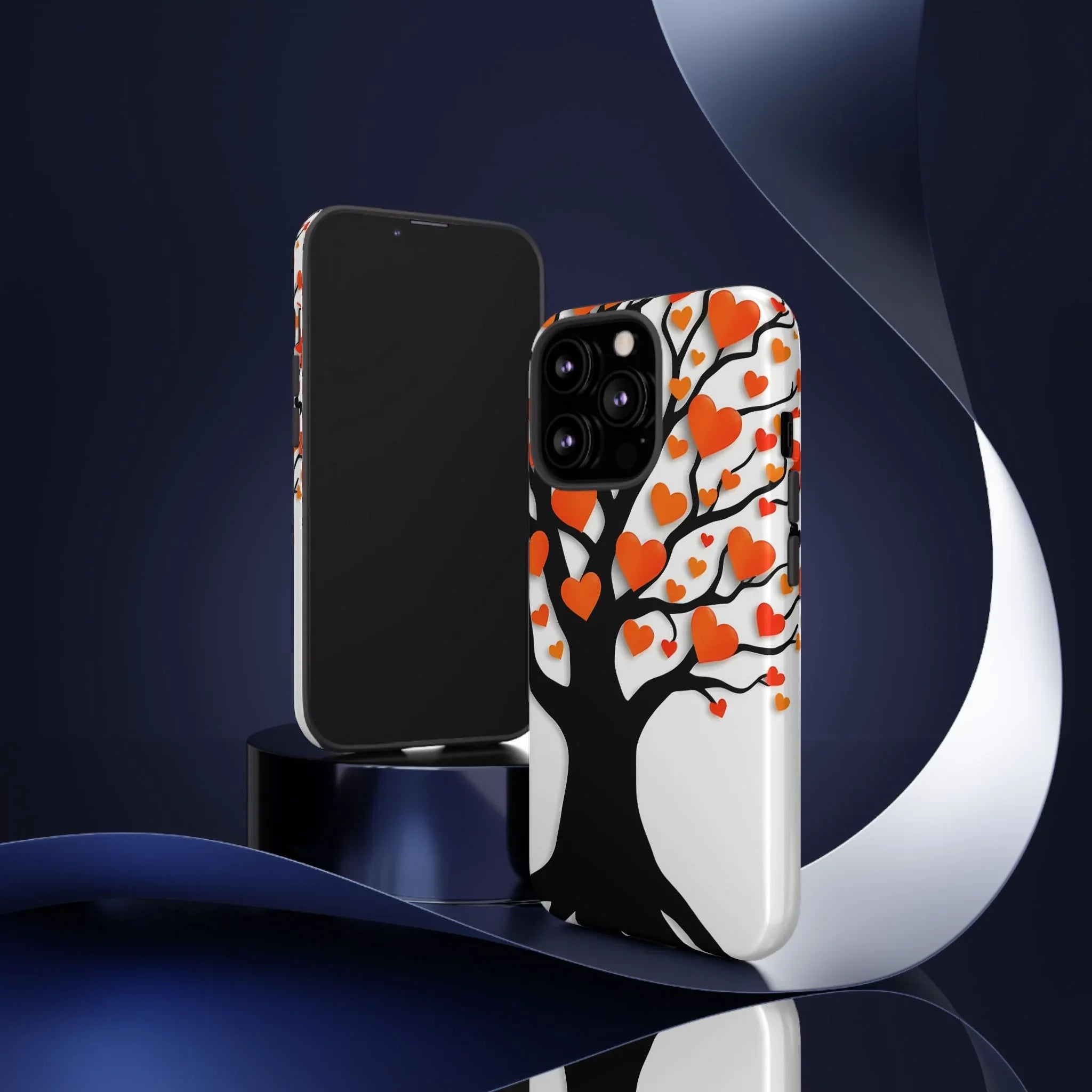 Heart Design Phone Case for iPhone 11–17 and Galaxy S20–S25 - KARARMDESIGN