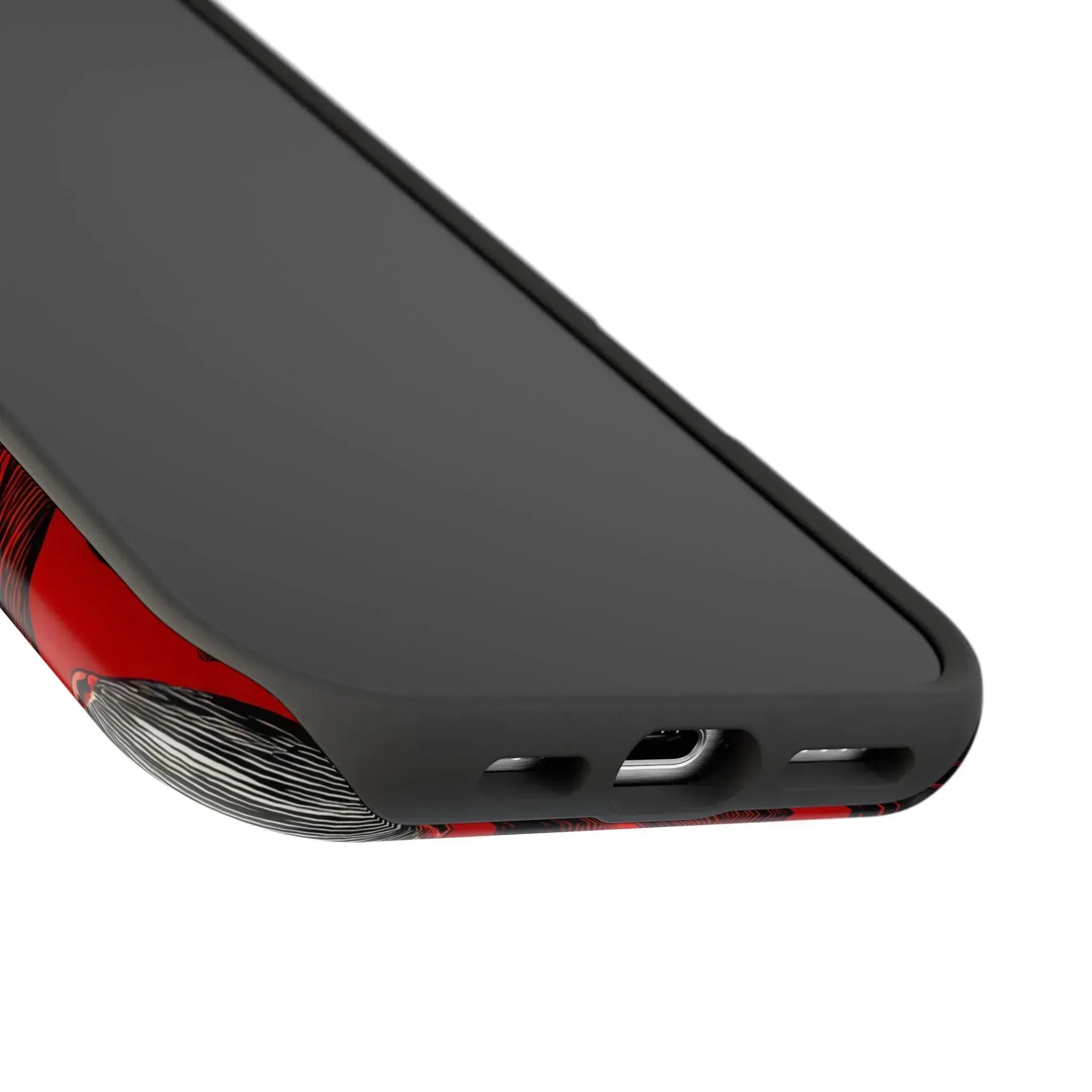 Crimson Wilderness Phone Case for iPhone 11-17 - KARARMDESIGN