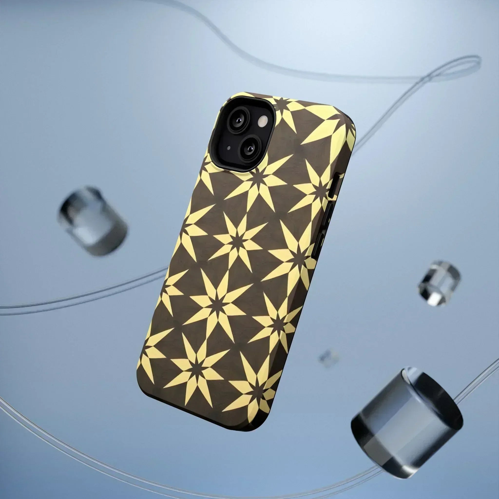 Star Phone Case for iPhone 12-16 and Samsung Galaxy S21-S22 - KARARMDESIGN