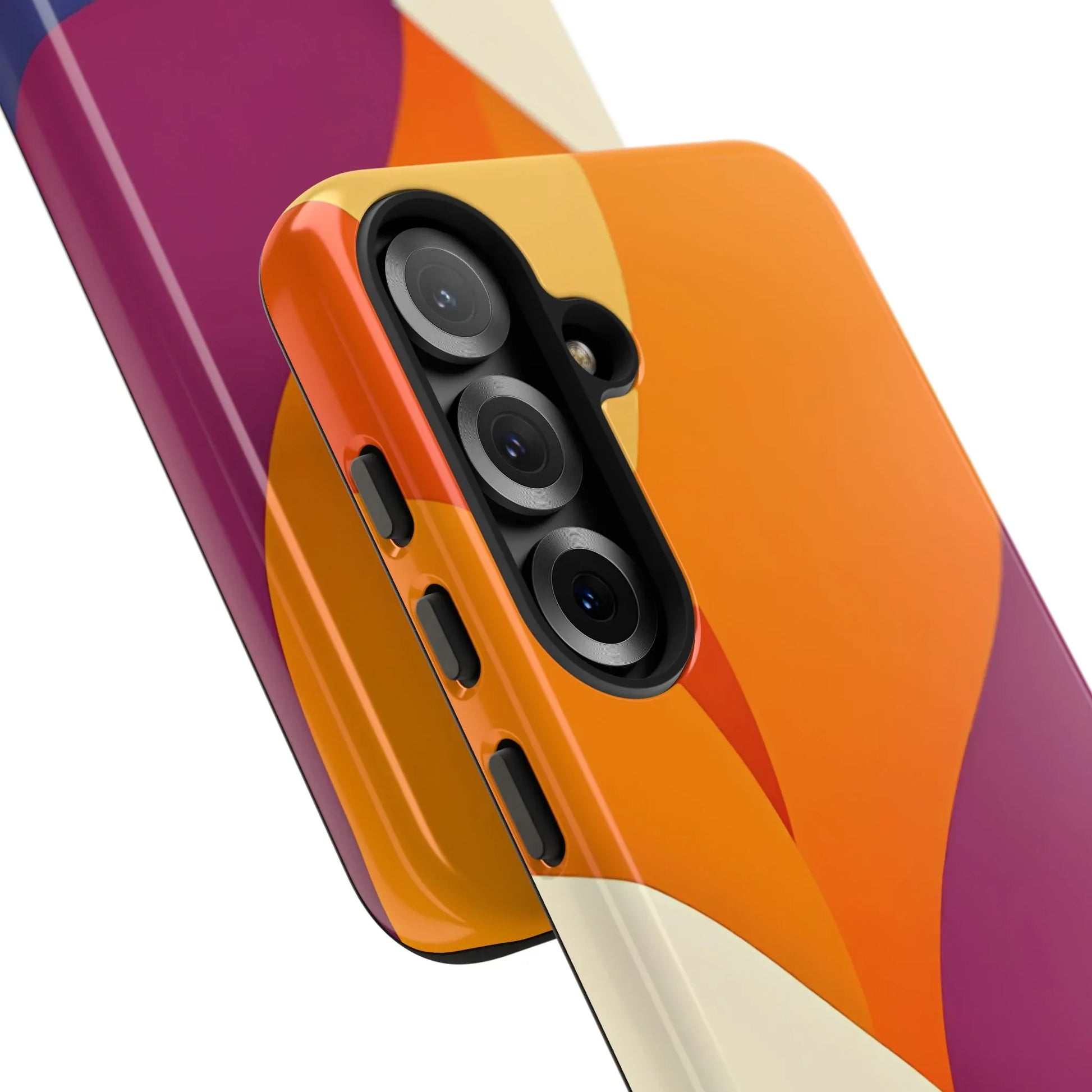 Vibrant Abstract Design Phone Case for iPhone and Galaxy - KARARMDESIGN