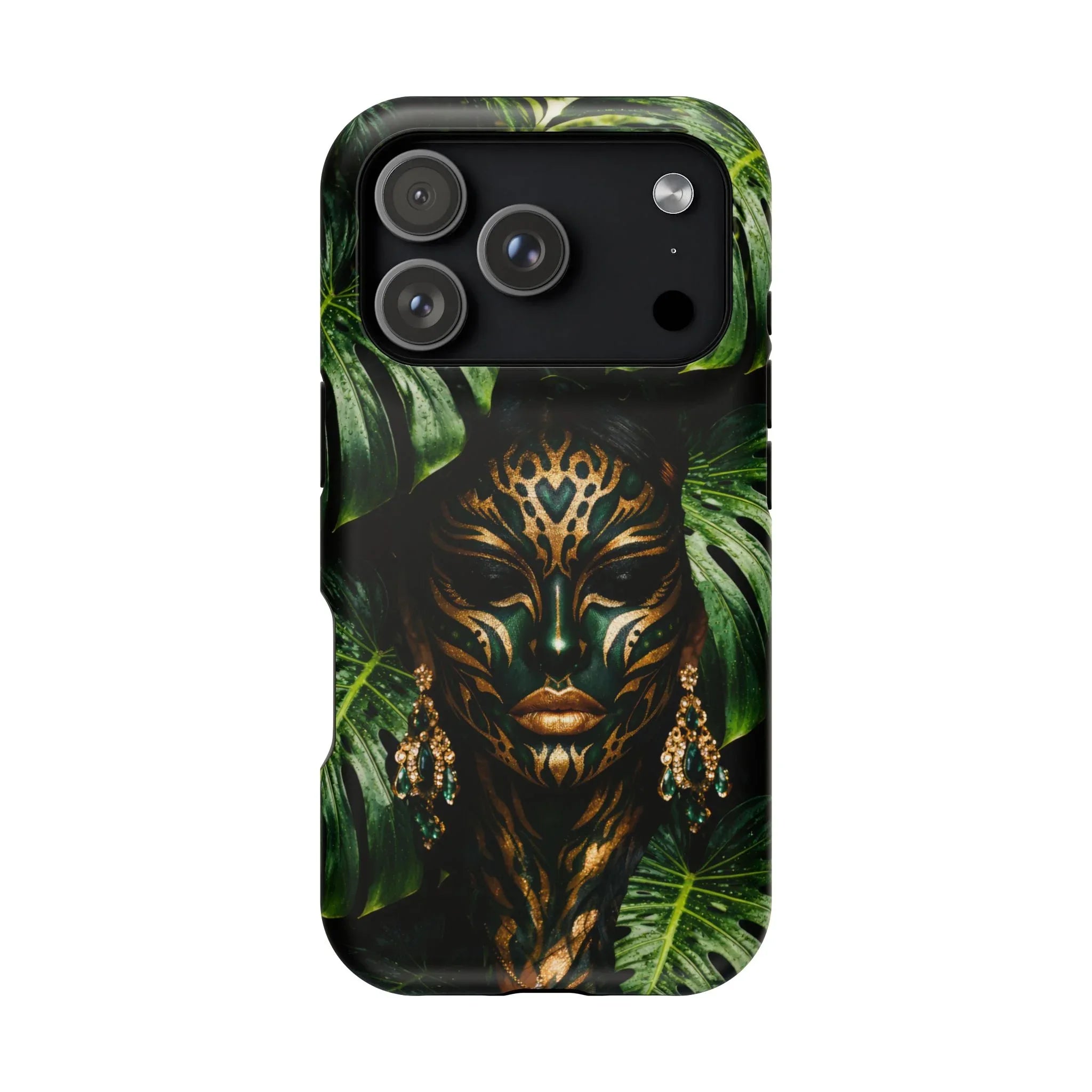 Jungle Spirit Phone Case for iPhone 11-17 - KARARMDESIGN
