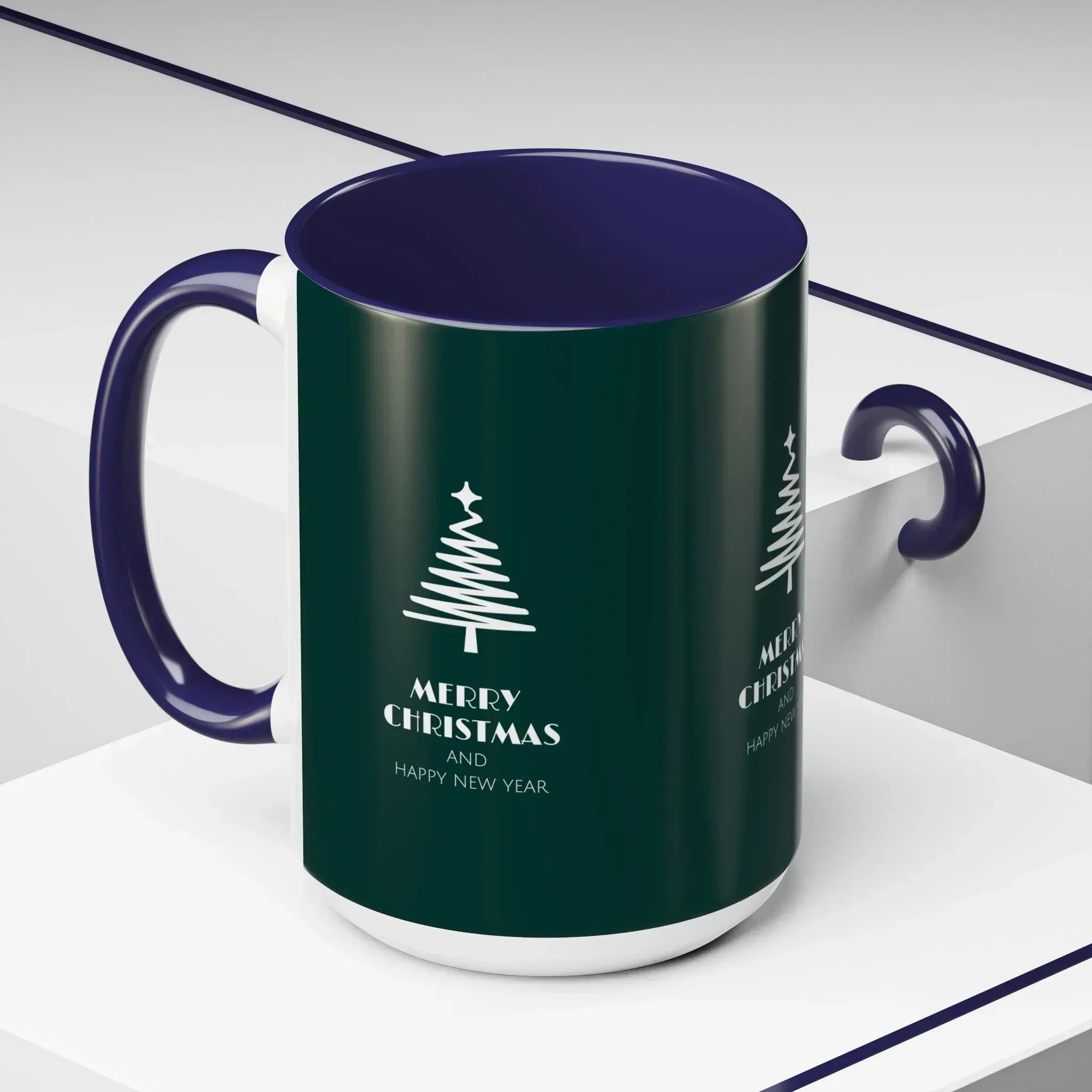 Holiday Mug - Accent Coffee Mug (11, 15oz) - KARARMDESIGN