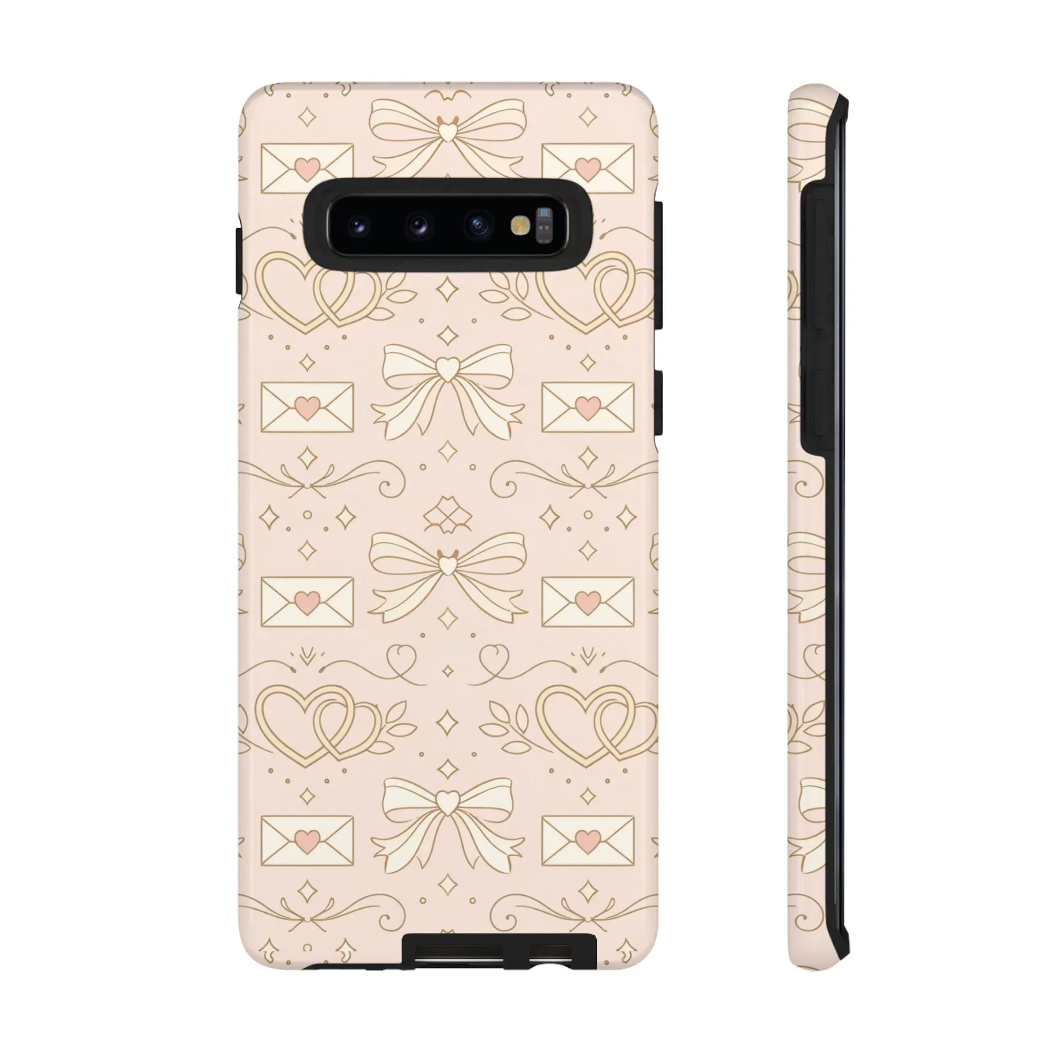 Sweet Romance Tough Phone Case for iPhone 11–17 & Galaxy S10–S25 - KARARMDESIGN