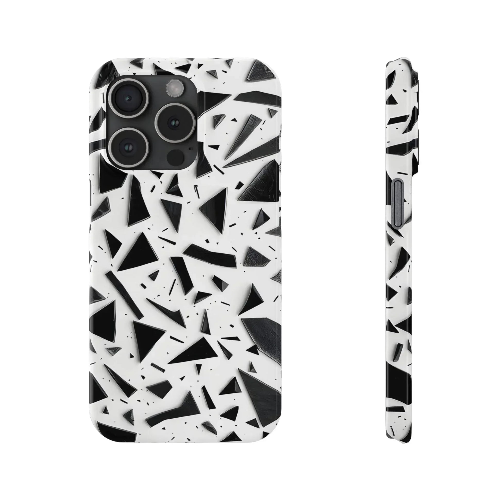 Abstract Slim Phone Case for iPhone 11-17 - KARARMDESIGN