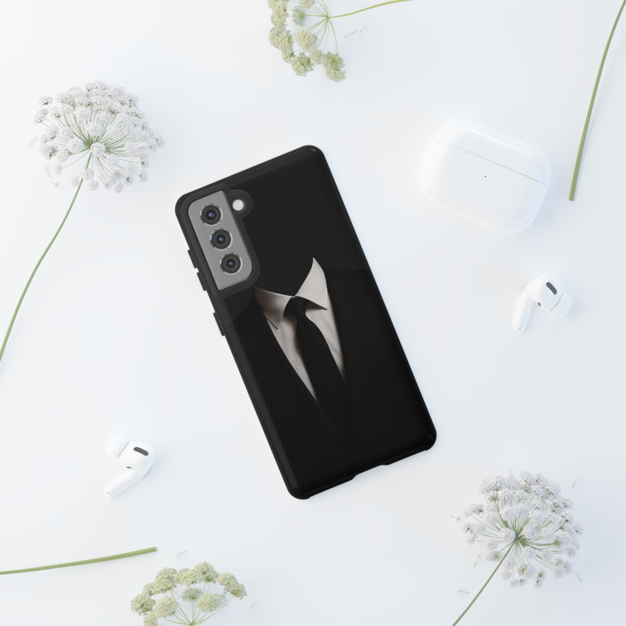 Gentleman's Armor Tough Phone Case – iPhone 11–17 & Galaxy S20–S26