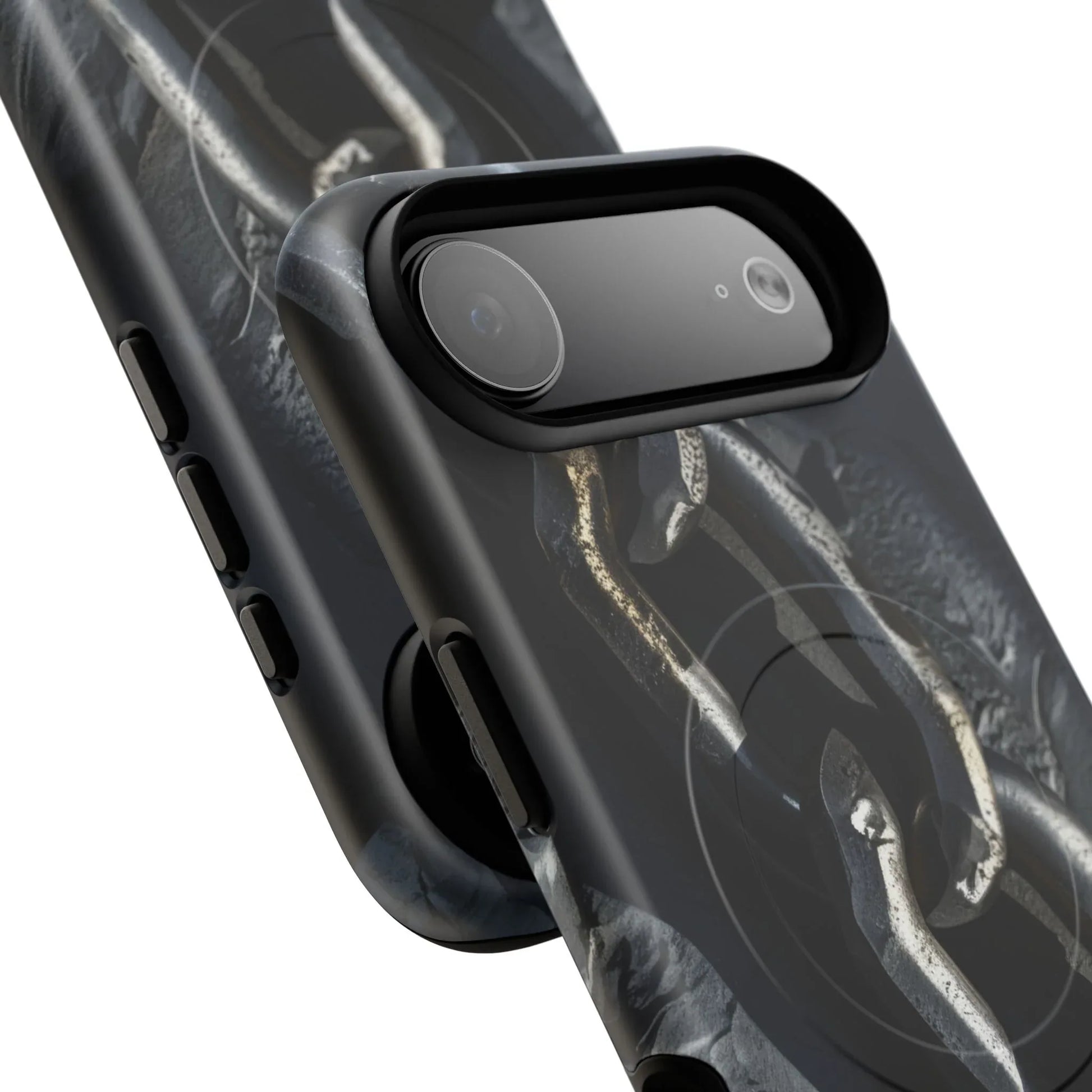 “Iron Chain” Tough Magnetic Phone Case for iPhone 13-17 - KARARMDESIGN
