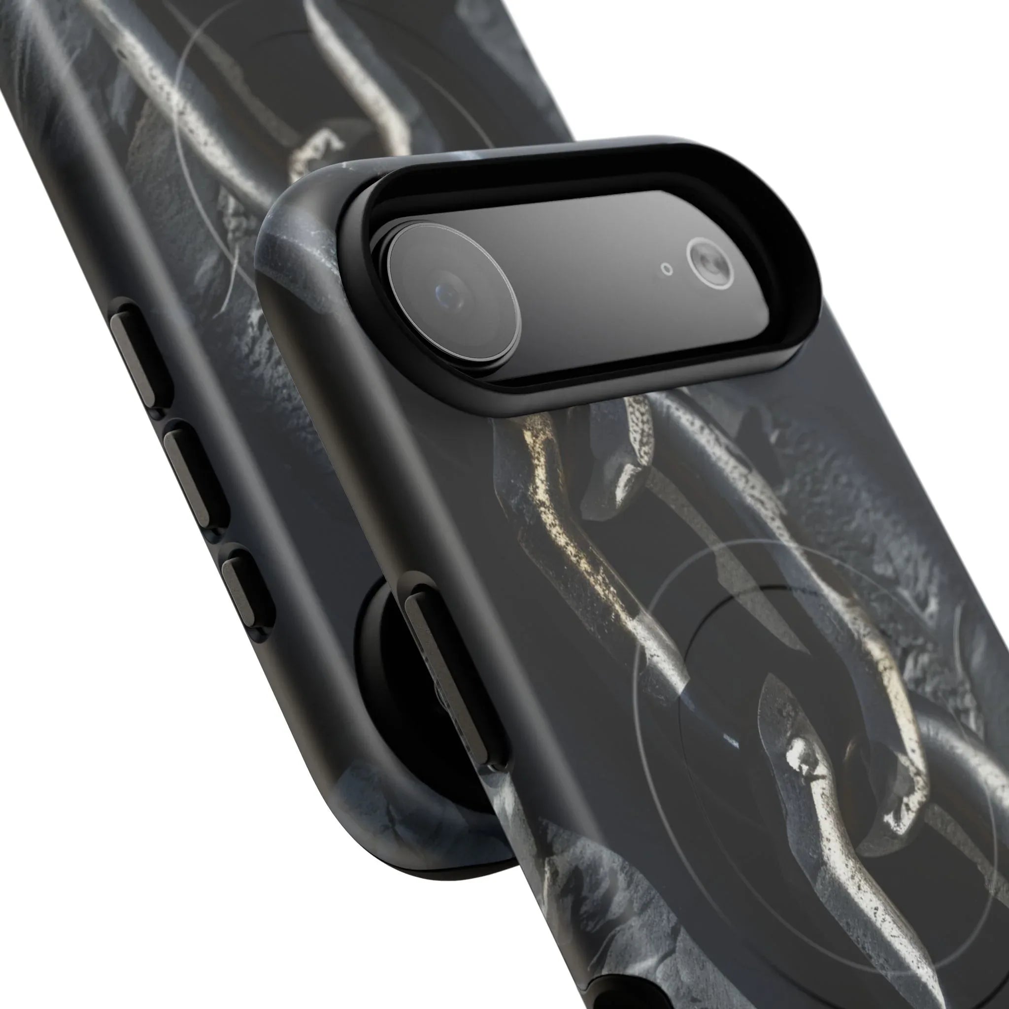 “Iron Chain” Tough Magnetic Phone Case for iPhone 13-17 - KARARMDESIGN