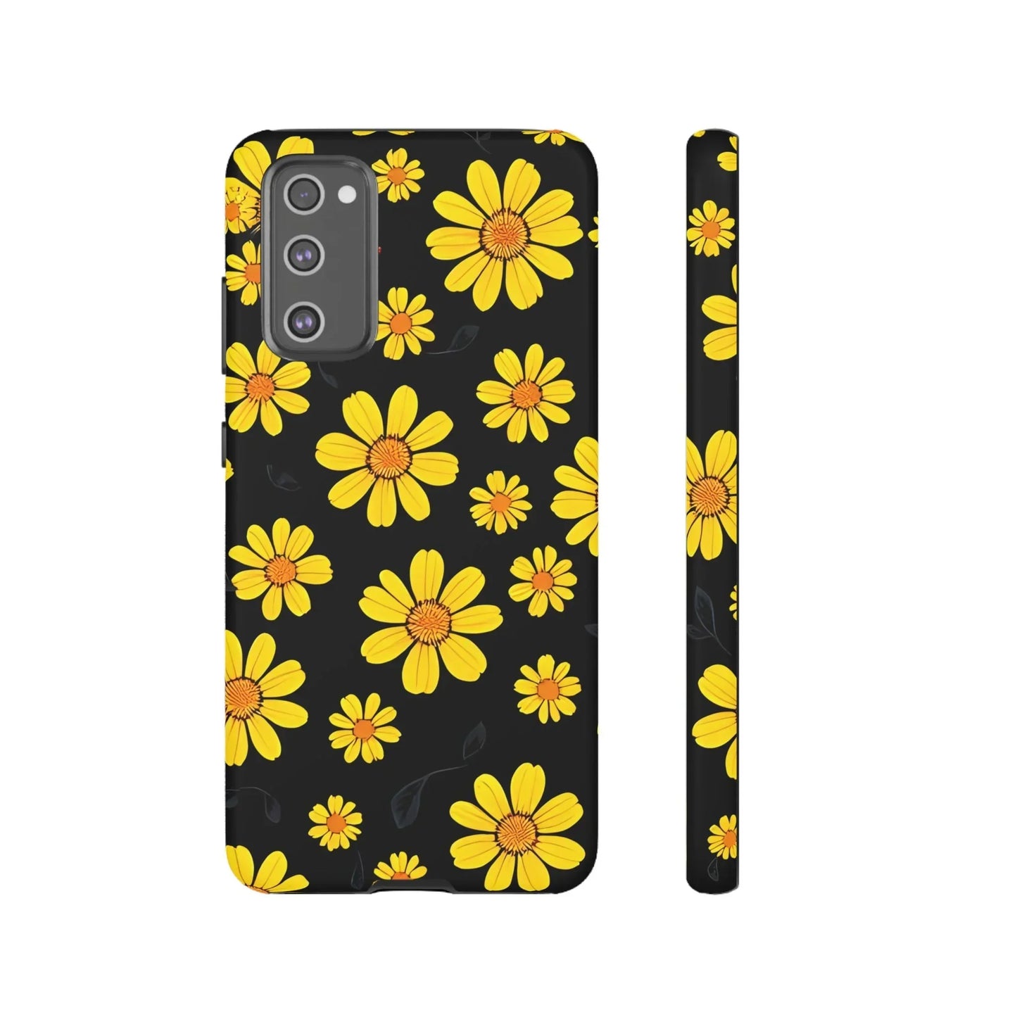 Elegant Floral Phone Case for Samsung Galaxy S10 to S25 - KarArmDesign