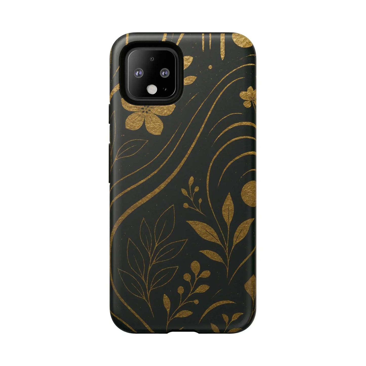 Foil Frenzy Abstract Gold Pattern Phone Case for Samsung Galaxy and Google Pixel - KarArmDesign