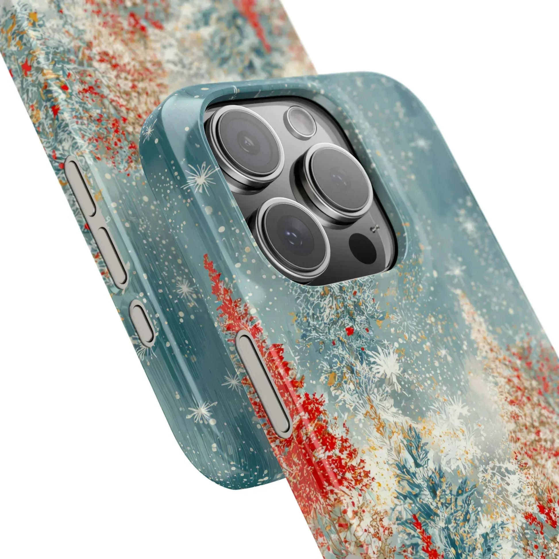 Snowy Forest Phone Case for iPhone 11-17 - KARARMDESIGN