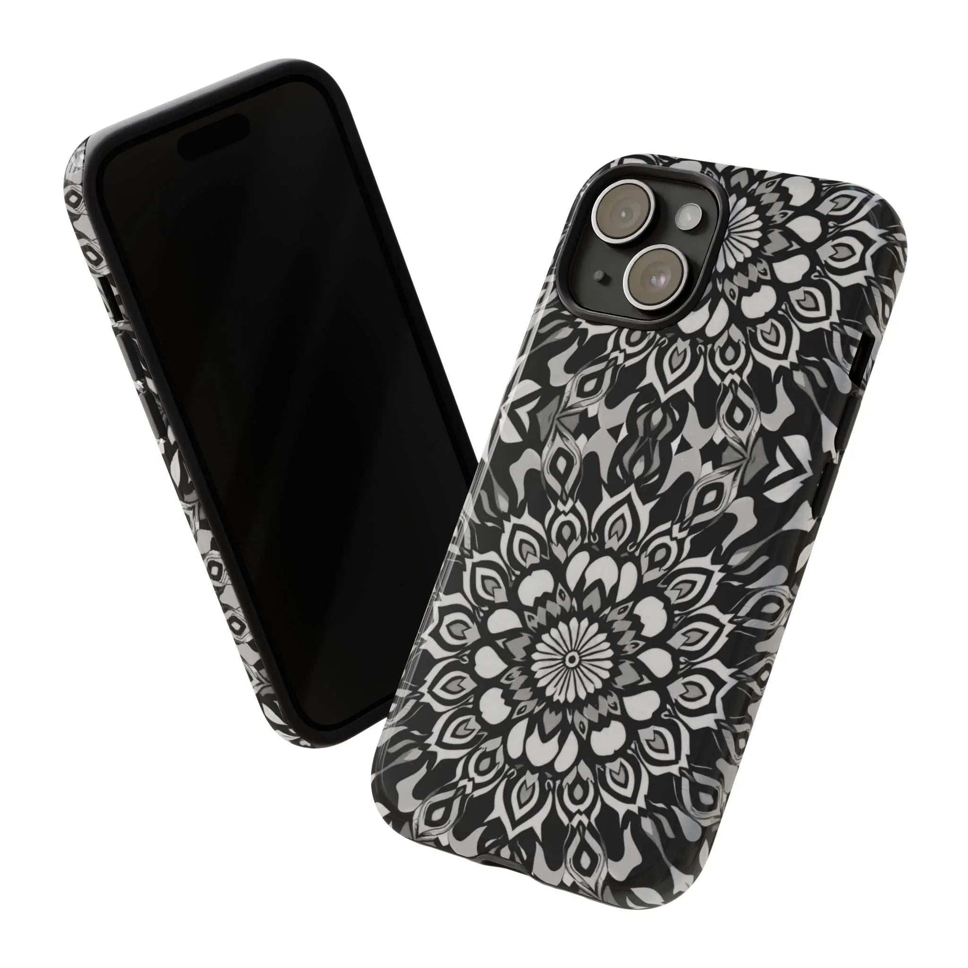 Mandala Phone Case for iPhone and Galaxy - KARARMDESIGN