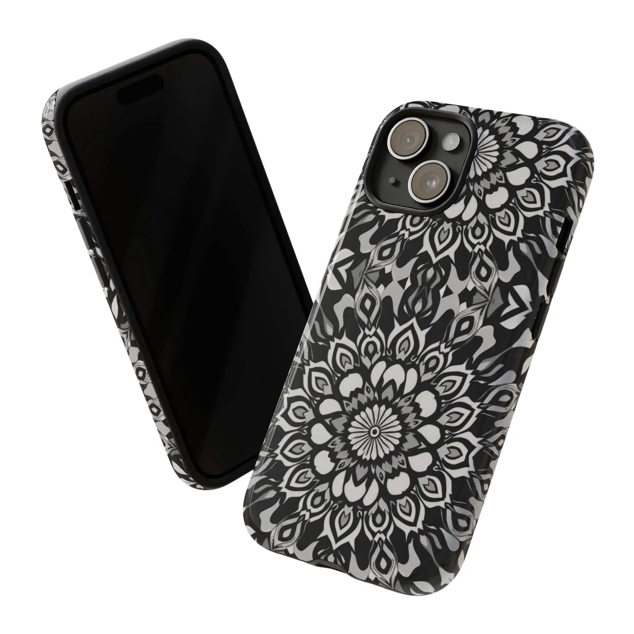 Mandala Phone Case for iPhone and Galaxy - KARARMDESIGN