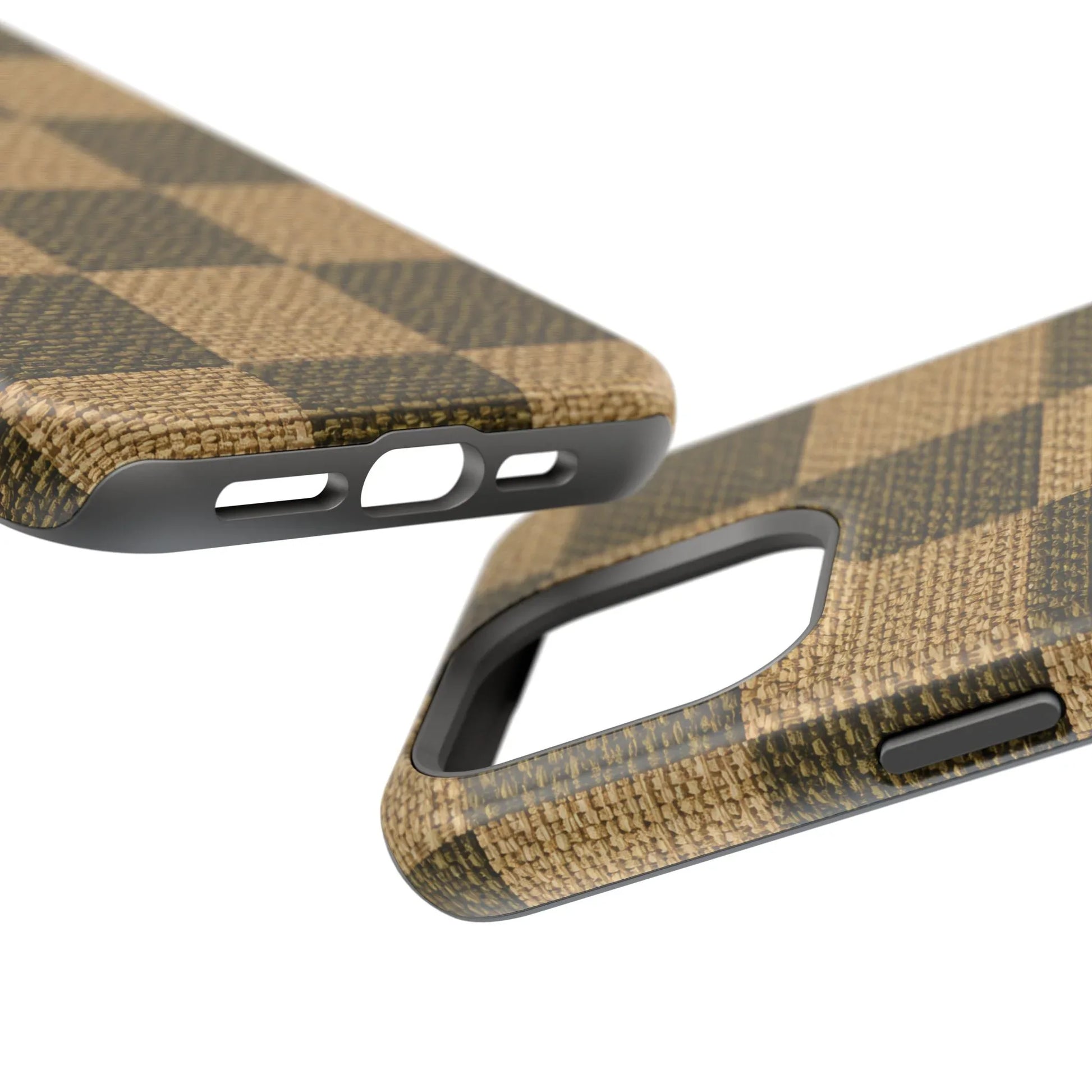 Rustic Woven Phone Case for iPhone 11-17 and Galaxy S21-S22 - KARARMDESIGN