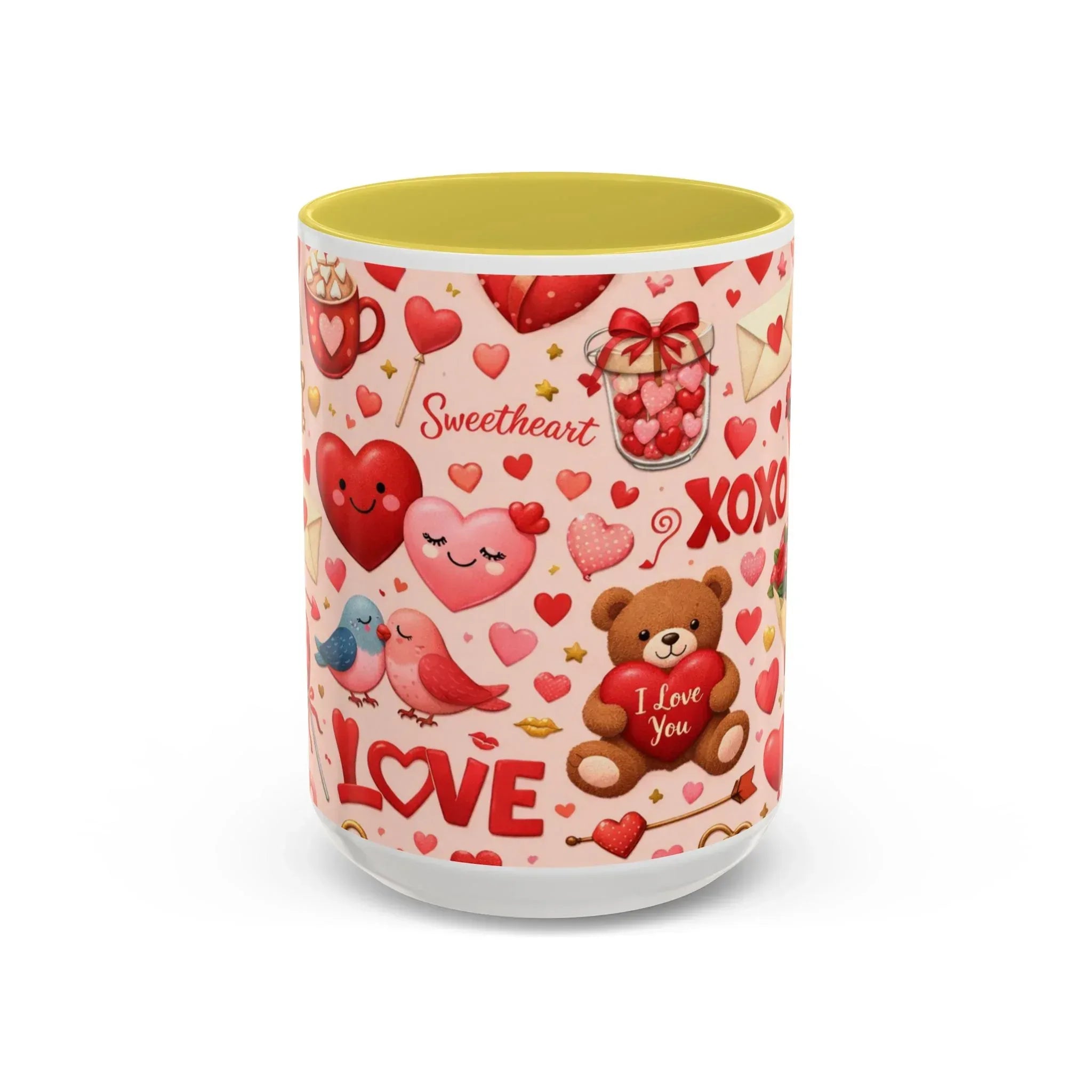 Sweetheart Love Mug - Colorful Mugs (11oz, 15oz) - KARARMDESIGN