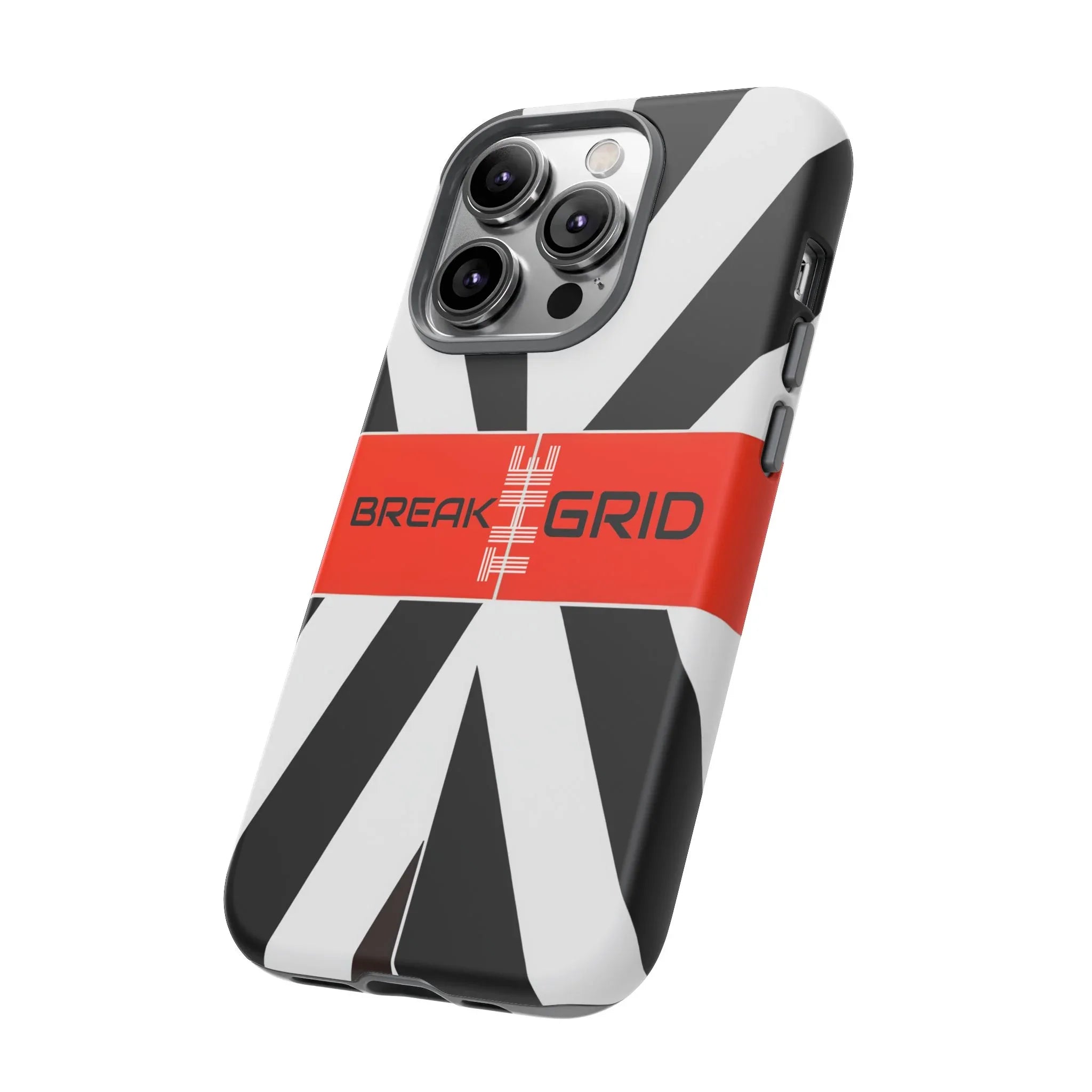Break The Grid Phone Case for iPhone 11–16 and Galaxy S20–S25 - KARARMDESIGN