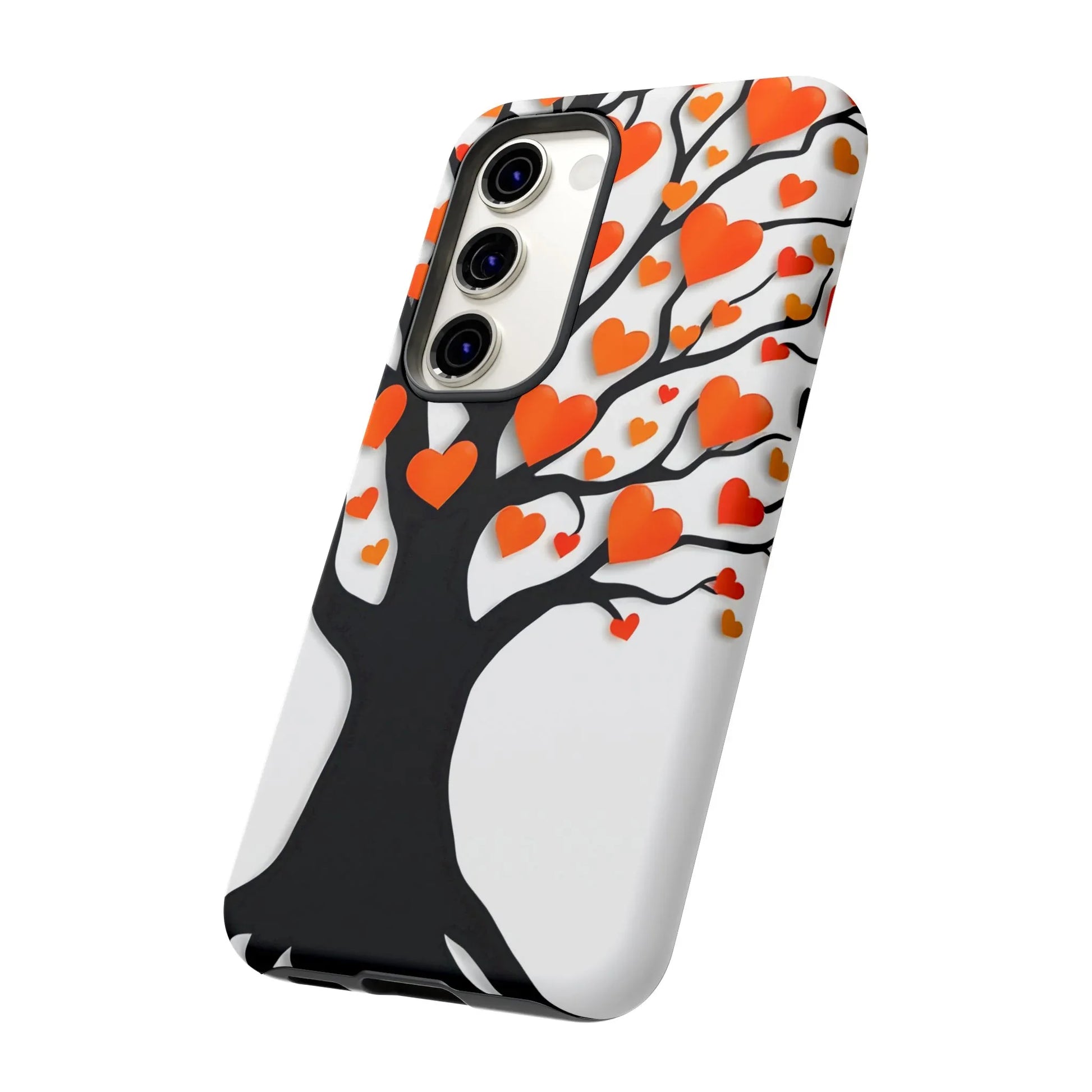 Heart Design Phone Case for iPhone 11–17 and Galaxy S20–S25 - KARARMDESIGN