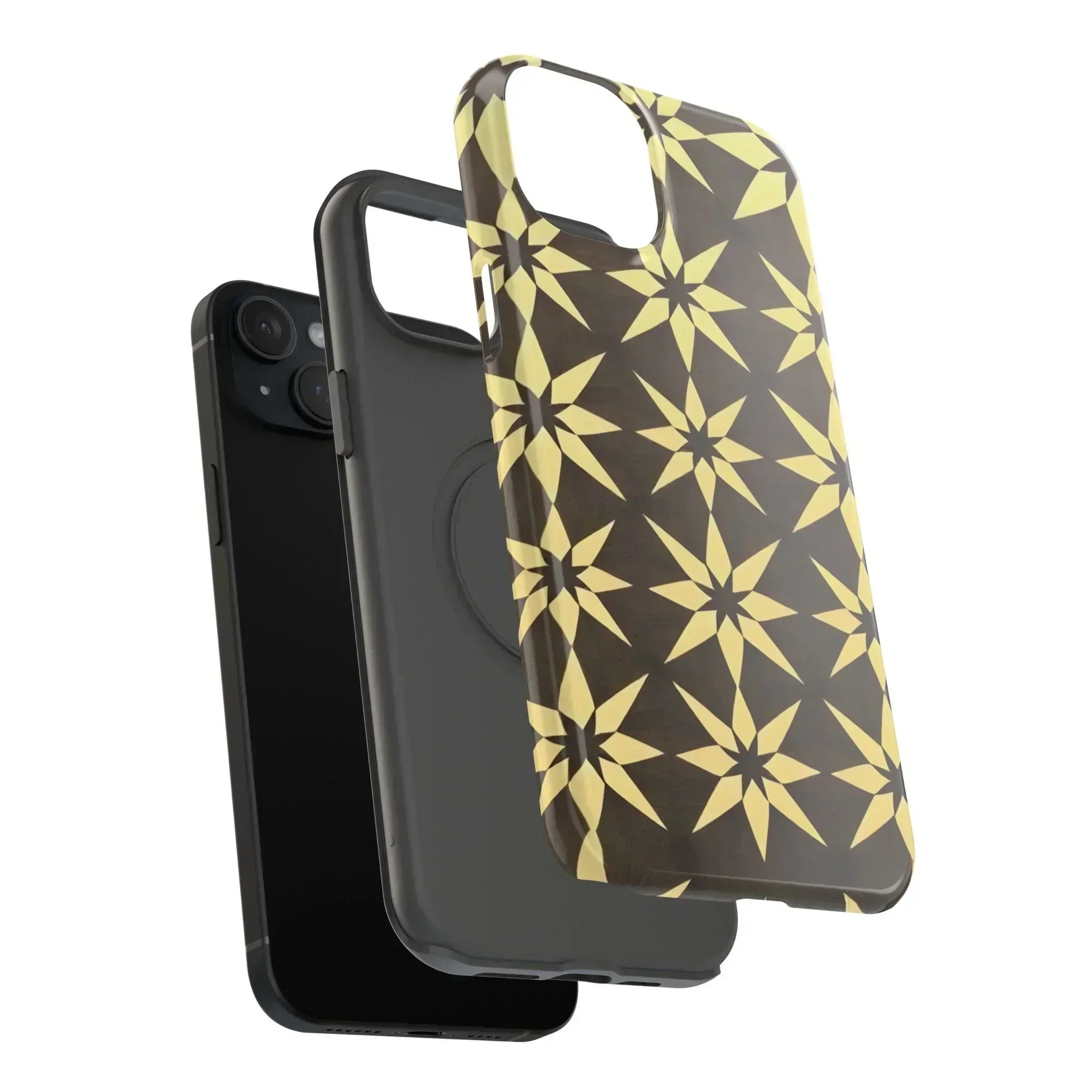 Star Phone Case for iPhone 12-16 and Samsung Galaxy S21-S22 - KARARMDESIGN